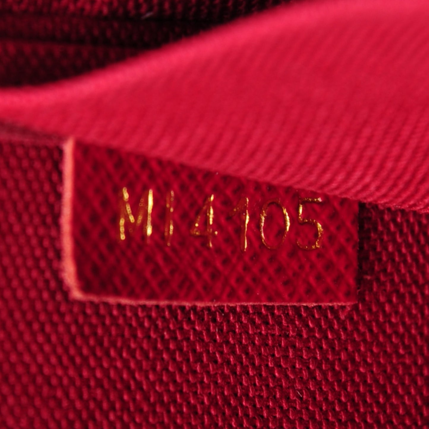 Monogram Pochette Felicie Chain Wallet Fuchsia