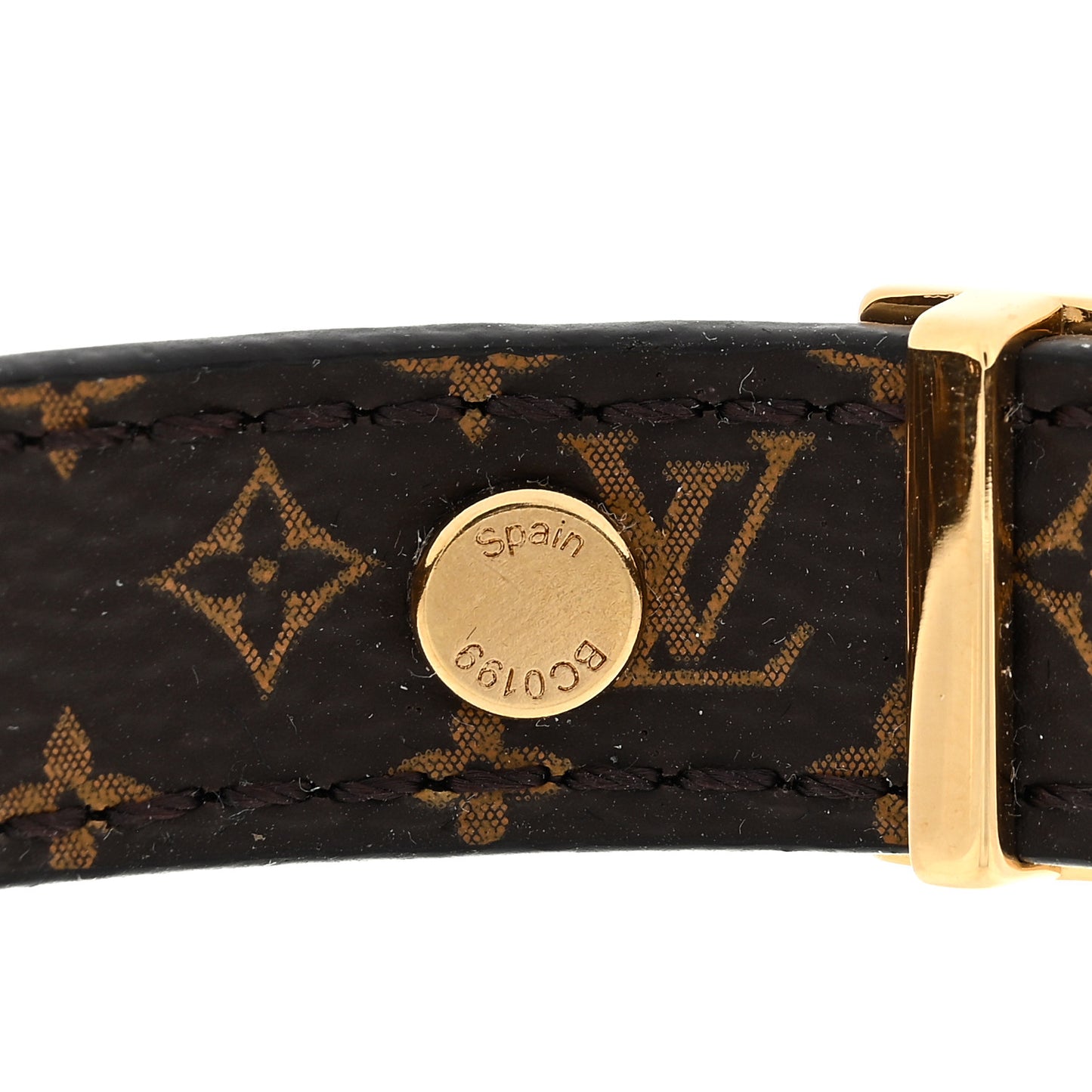 Monogram Dauphine Bracelet 17 White