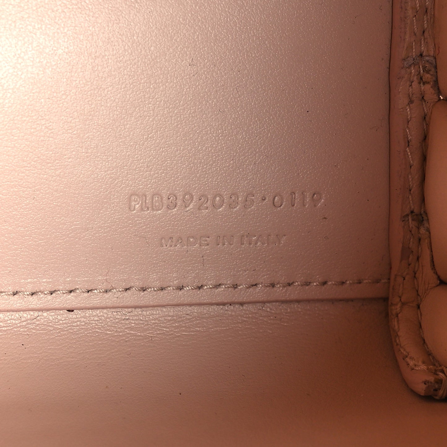 Calfskin Crocodile Embossed Nano Sac De Jour Rose Antic