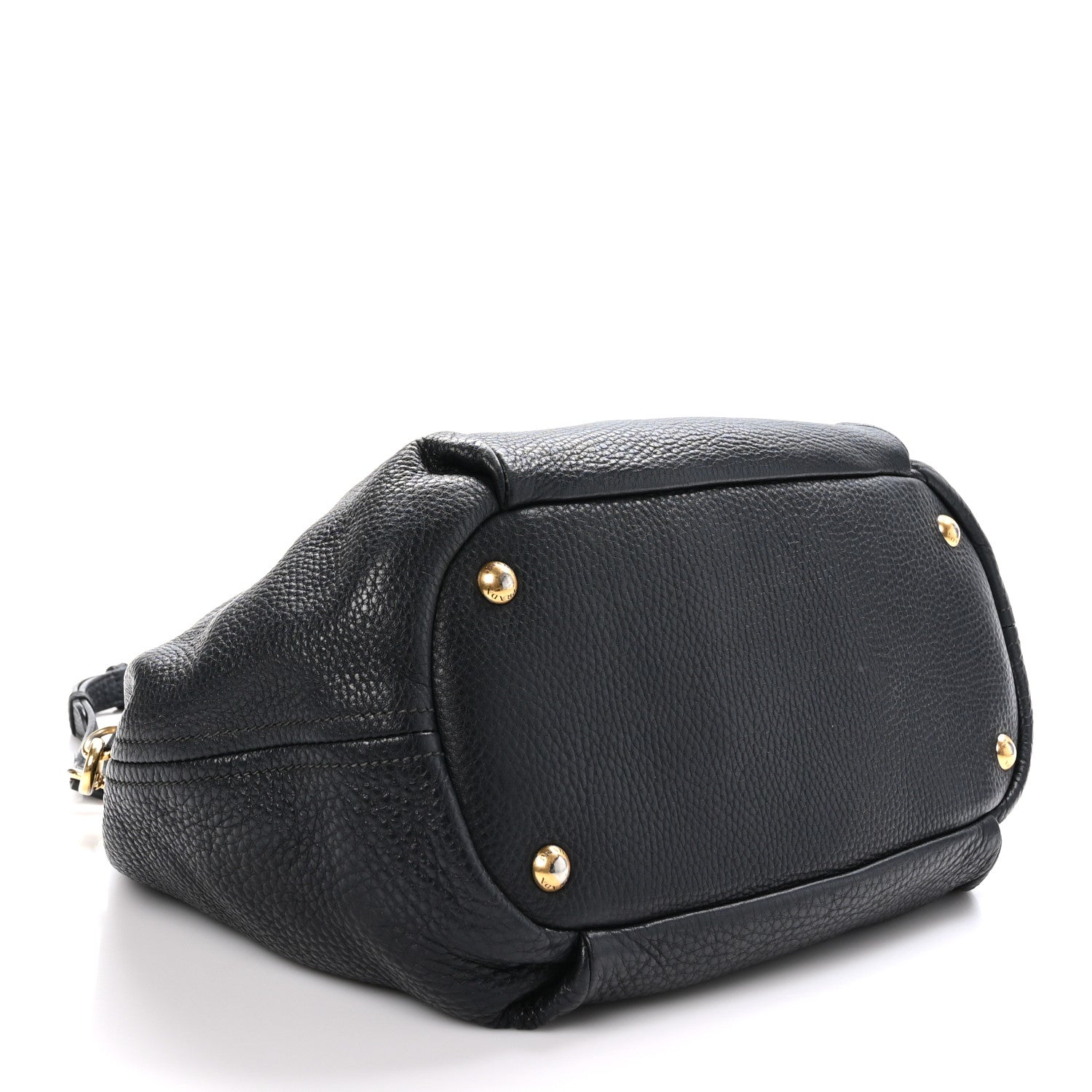 Prada Vitello Daino Shopping Tote Black 4 of 9