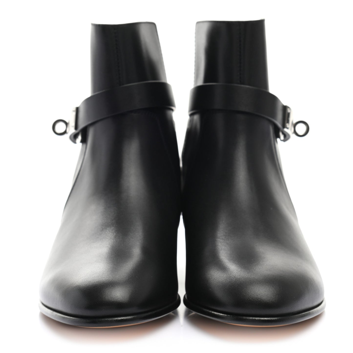 Calfskin Neo Low Boots 35.5 Black
