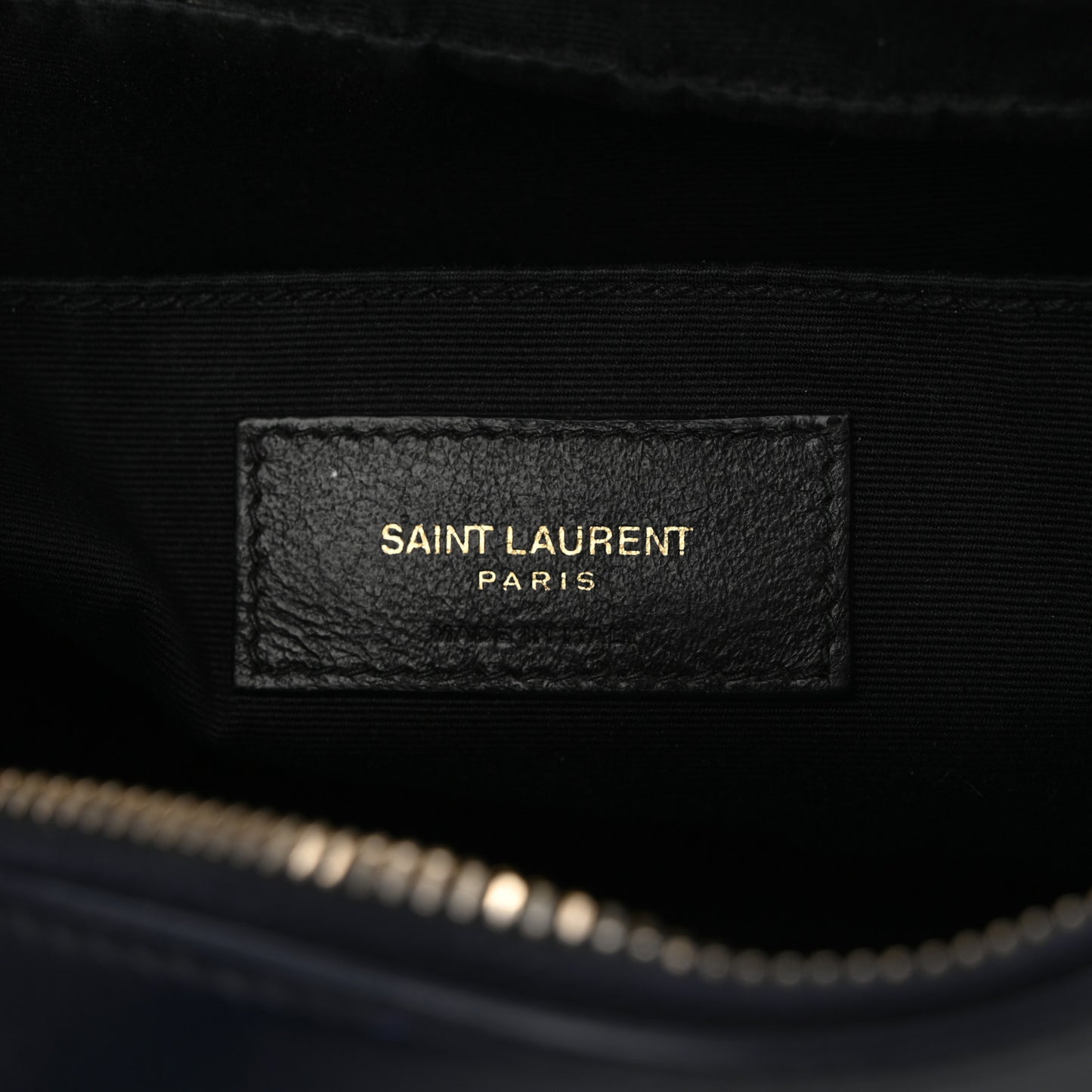 Calfskin Matelasse Monogram Lou Camera Bag Deep Marine