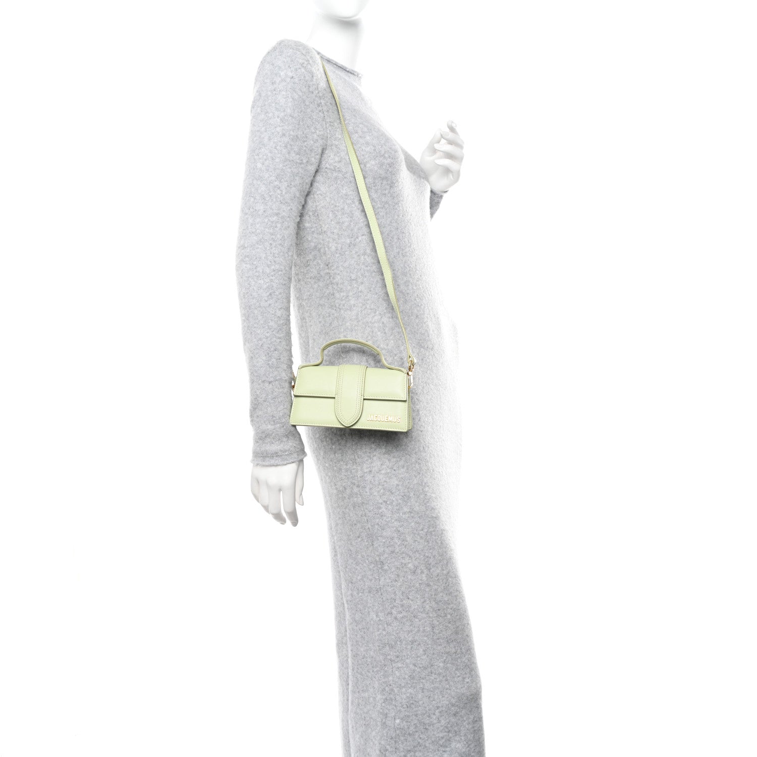 Jacquemus Smooth Calfskin Le Bambino Light Green 2 of 15