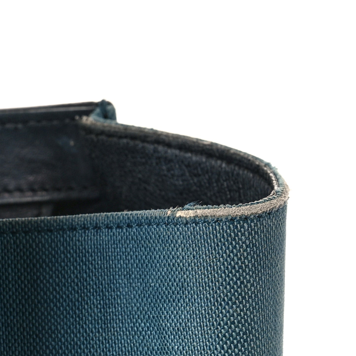 Canvas Smooth Calfskin Micro Tri-Color Luggage Royal