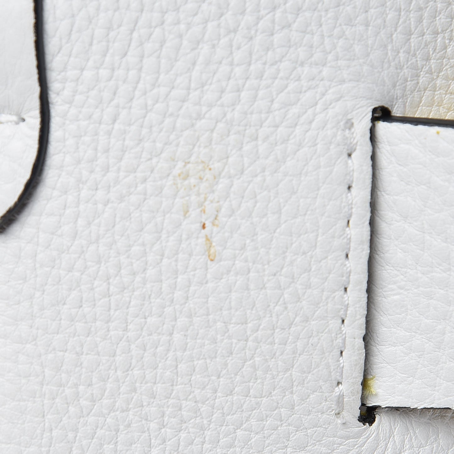 Soft Grain Calfskin Medium Belt Bag Chalk White