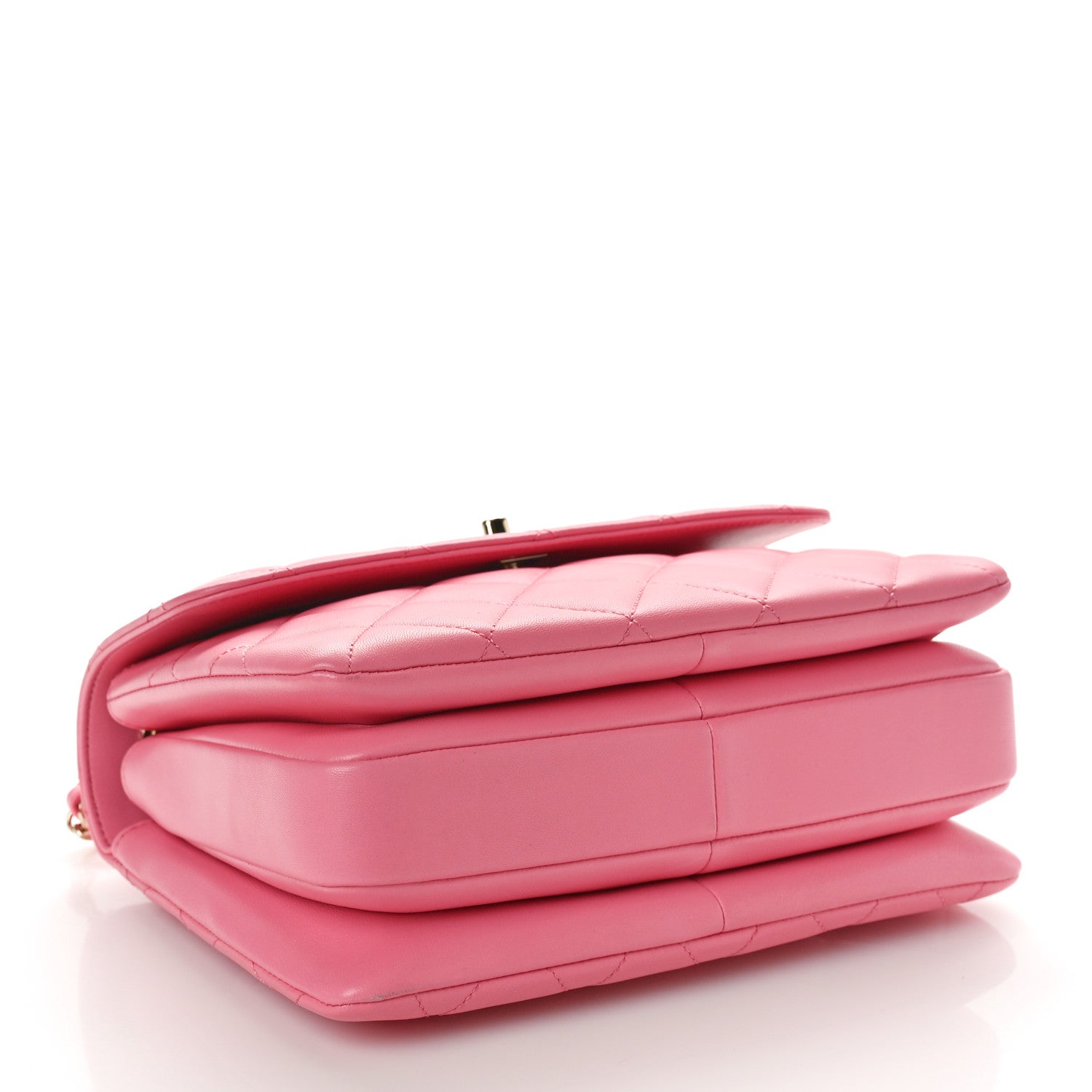 Chanel Lambskin Quilted Small Trendy CC Flap Dual Handle Bag Pink 4 of 12