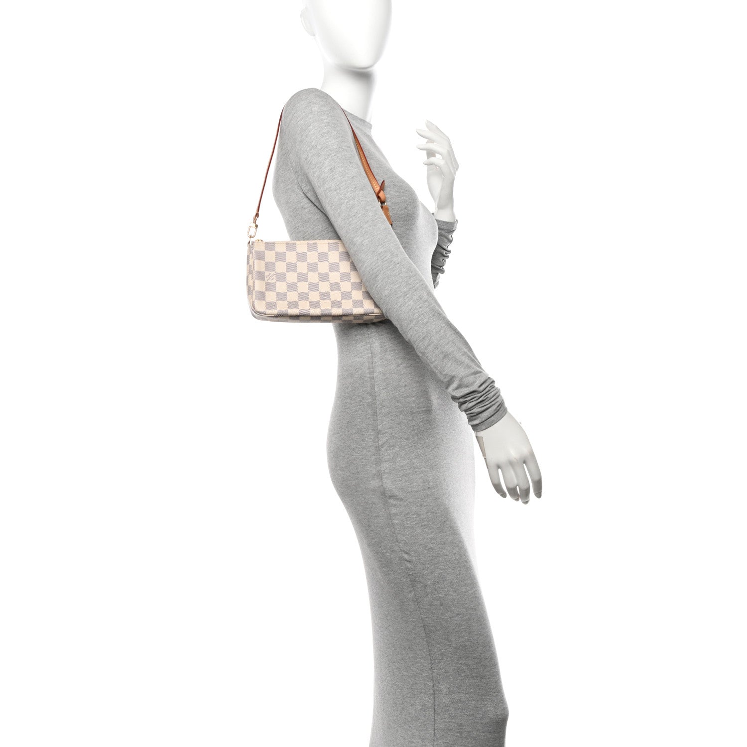 Louis Vuitton Damier Azur Pochette Accessories NM 2 of 9