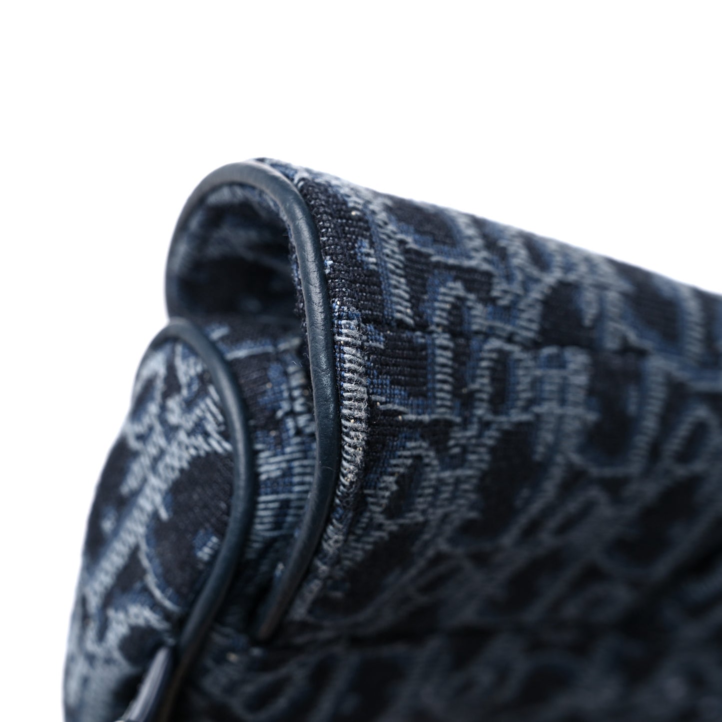 Oblique Mens Saddle Bag Blue