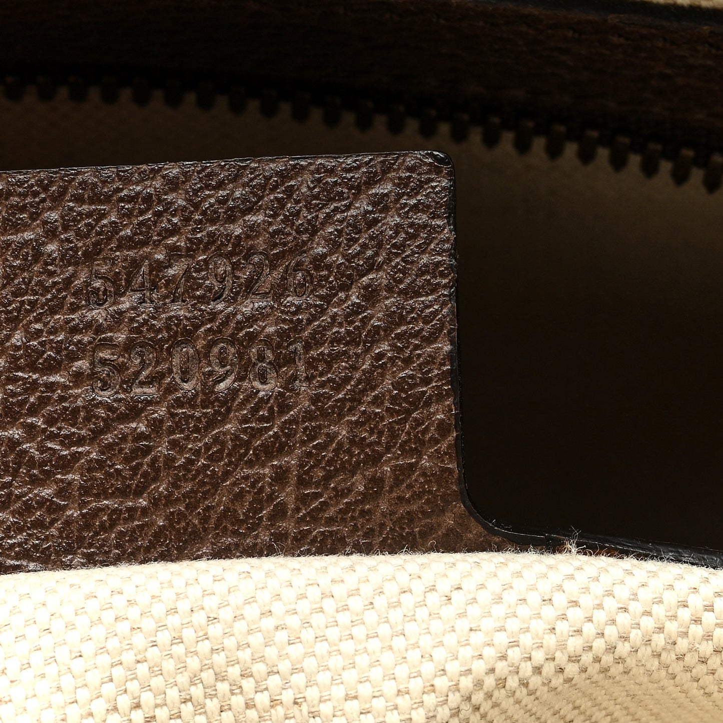 GG Supreme Monogram Web Small Ophidia Messenger Bag Brown