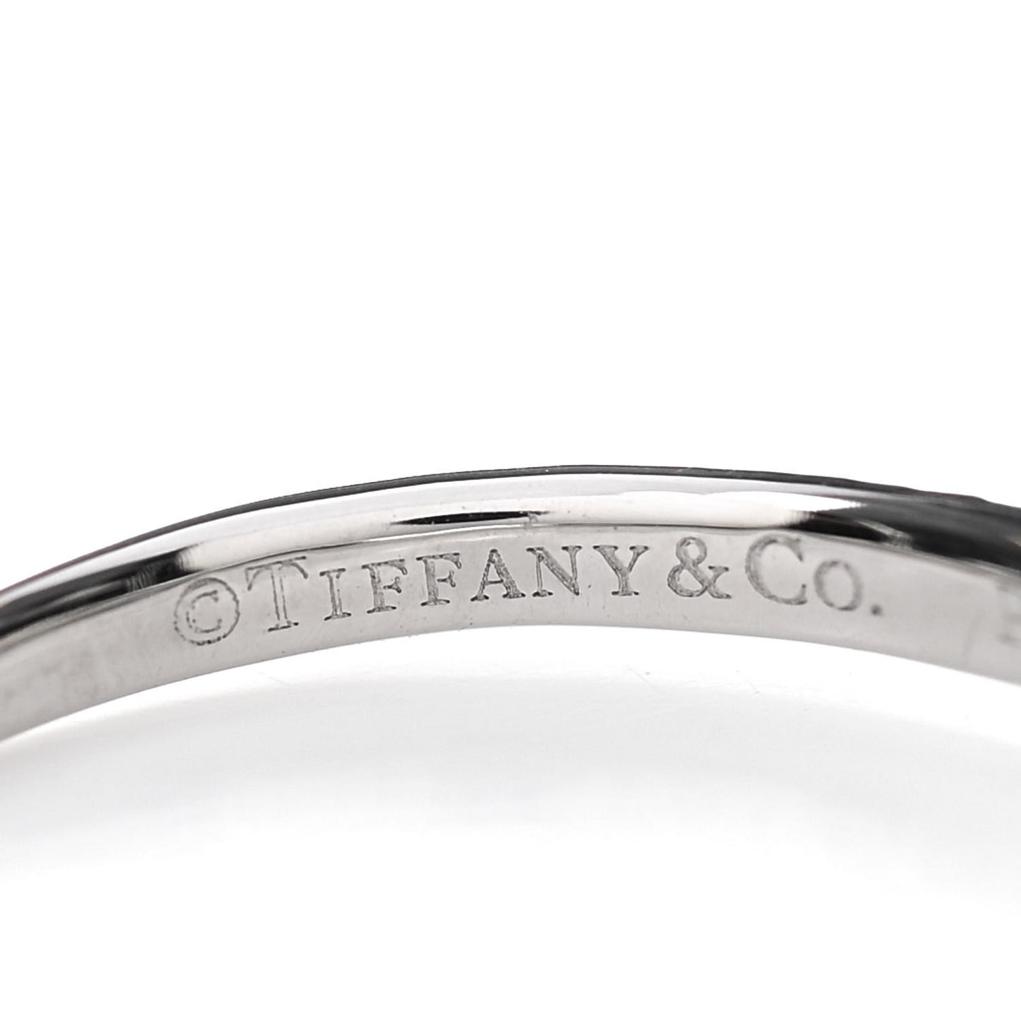 Platinum Diamond .23ct Harmony Round Brilliant Engagement Ring 50 5.5