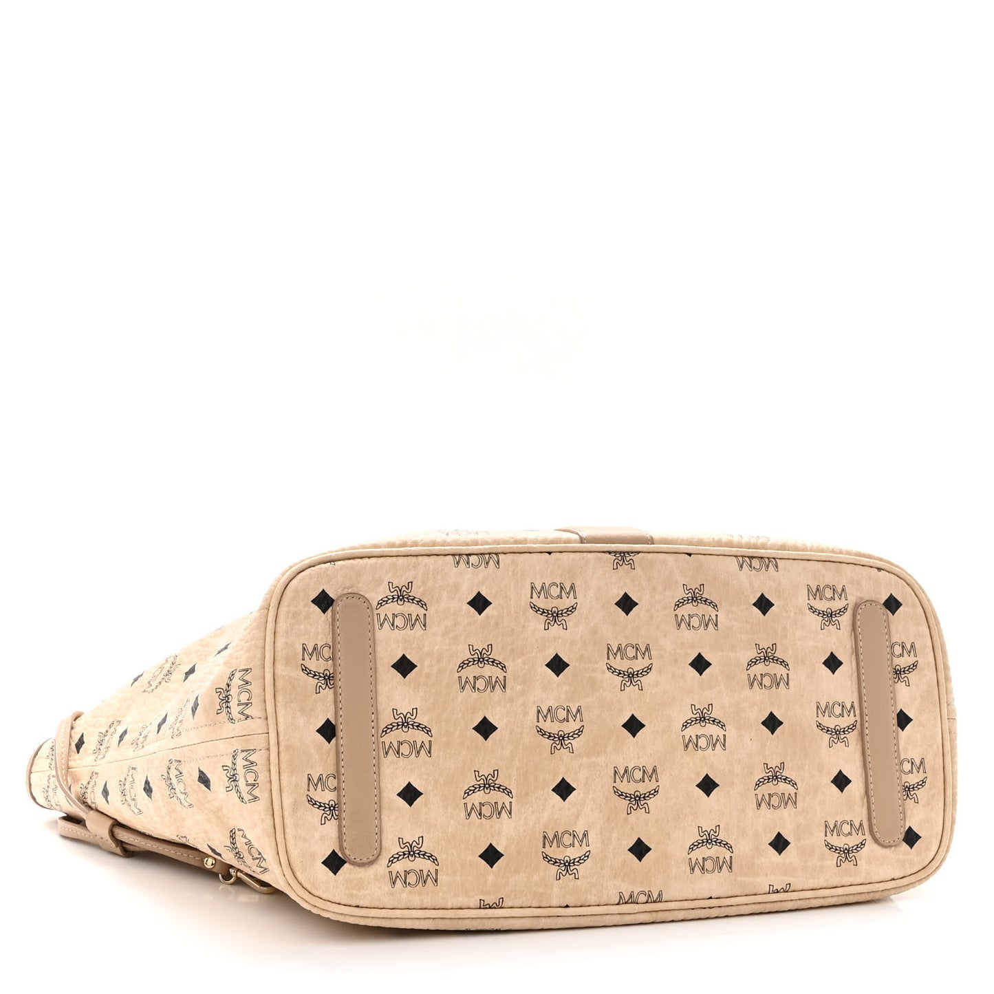 Visetos Medium Liz Reversible Shopper Tote Beige