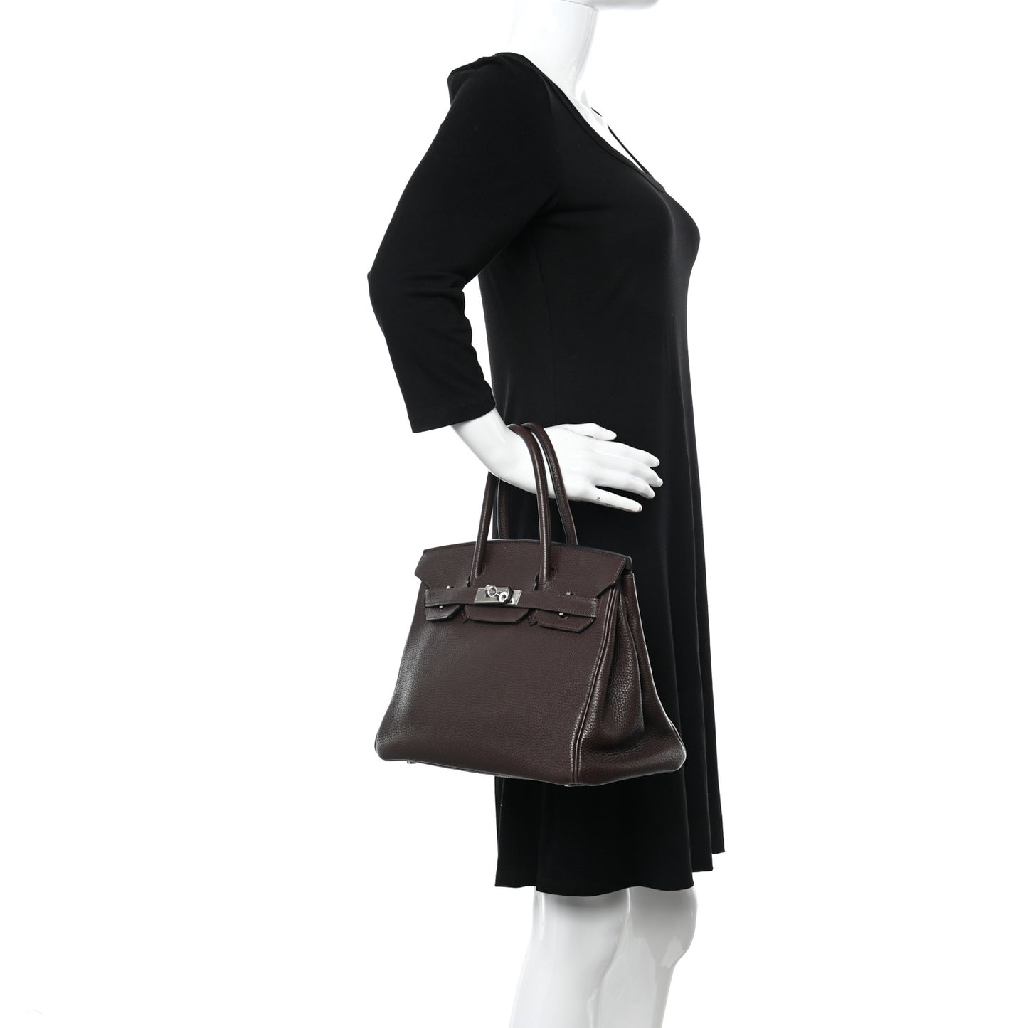 Togo Birkin 30 Chocolate