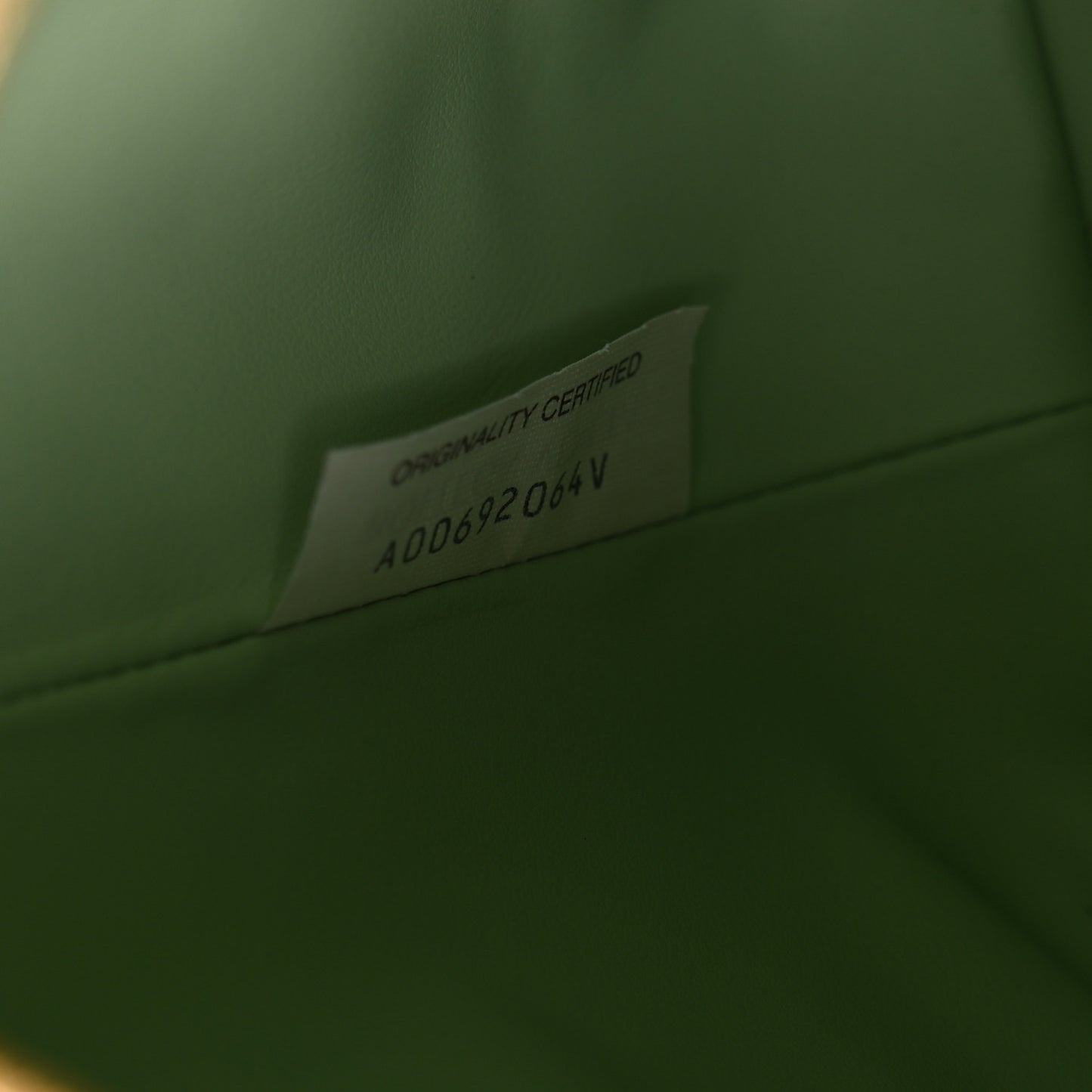 Calfskin Nappa Intrecciato Candy Wallace Fresh Mint
