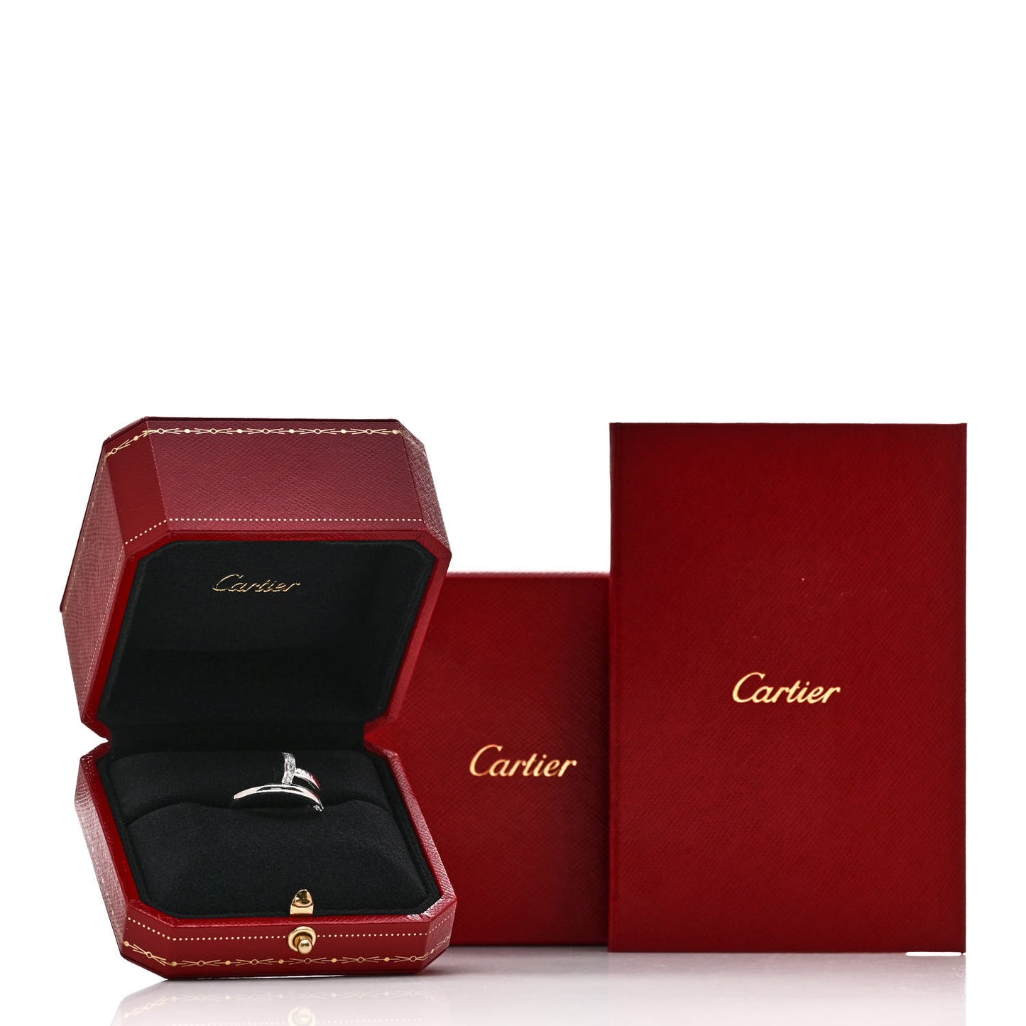 18K White Gold Diamond Juste Un Clou Ring 51 5.75