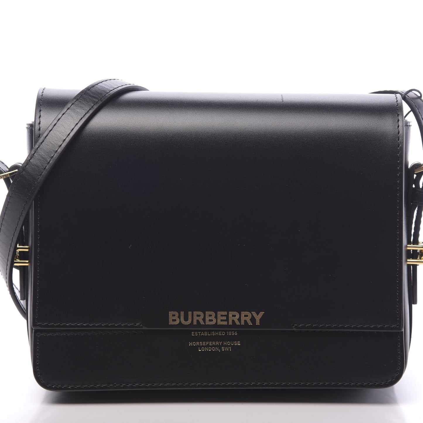 Smooth Calfskin Small Grace Bag Black