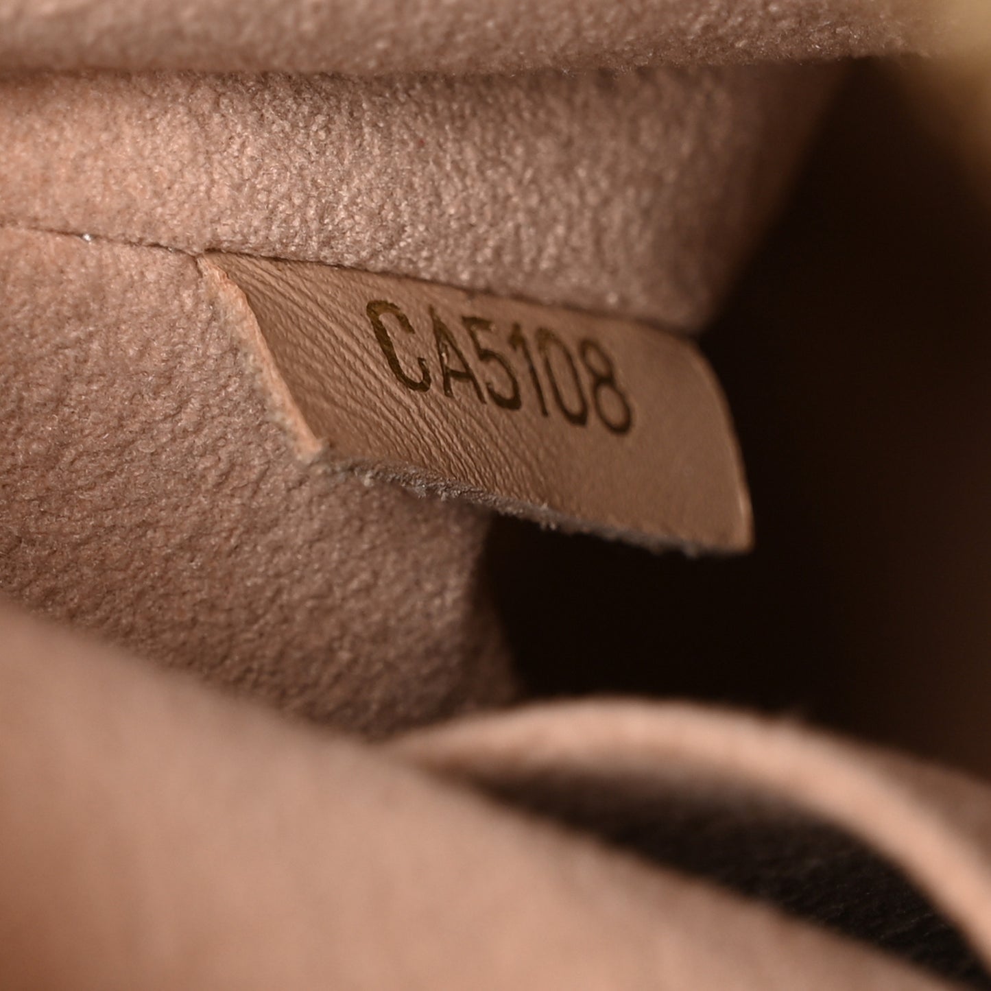 Empreinte V Tote BB Beige Rose Creme