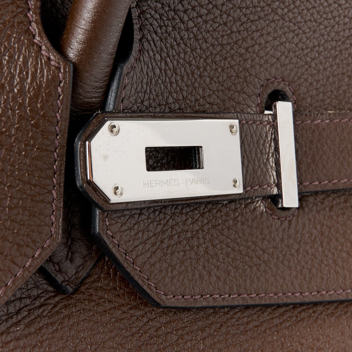 Taurillon Clemence Birkin Voyage 50 Cafe