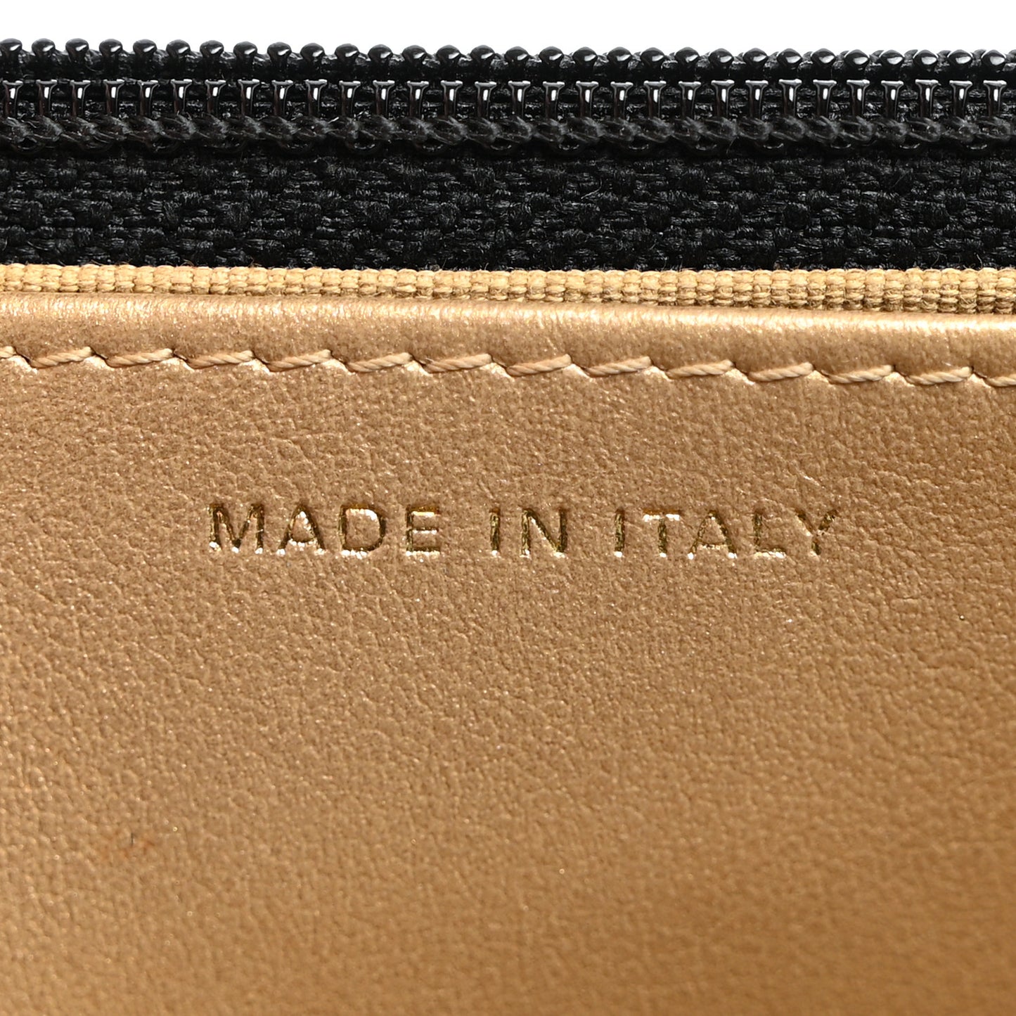 Lambskin Quilted CC Pearl Crush Wallet on Chain WOC Black
