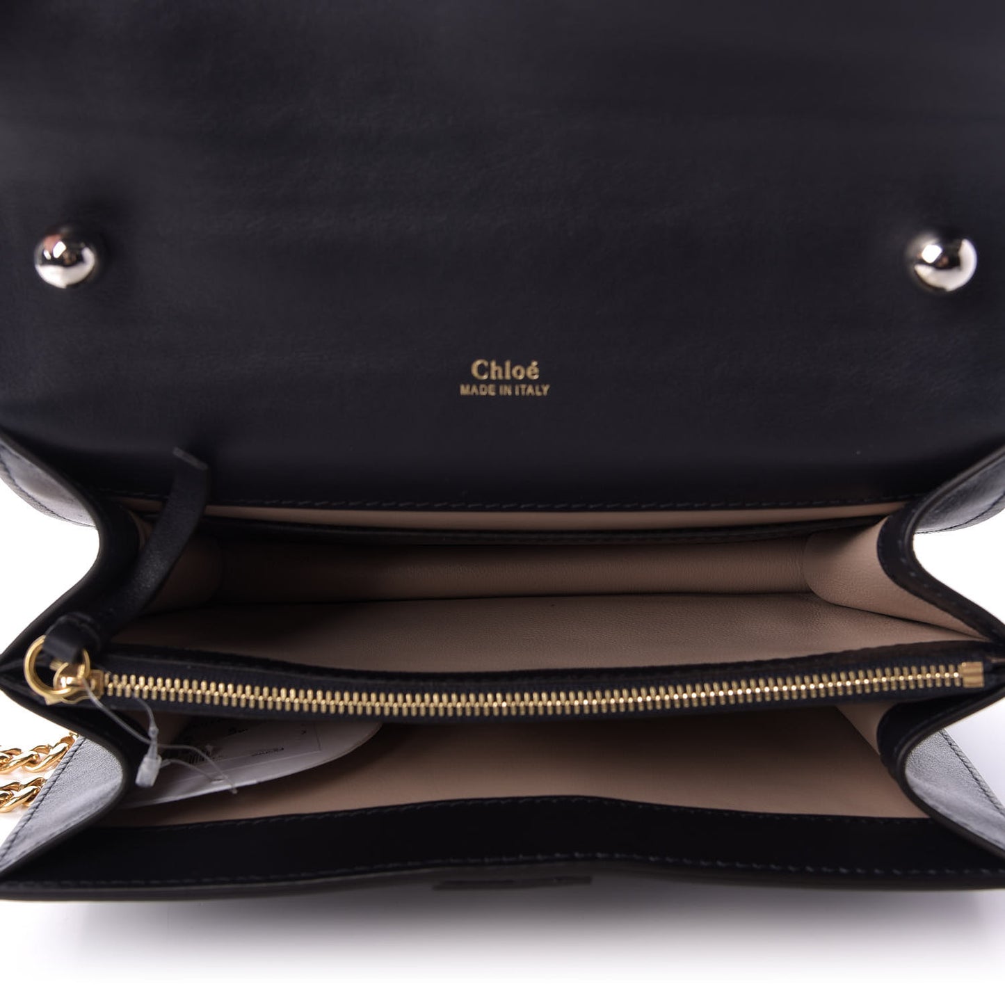 Calfskin Crocodile Embossed Aby Chain Shoulder Bag Full Blue
