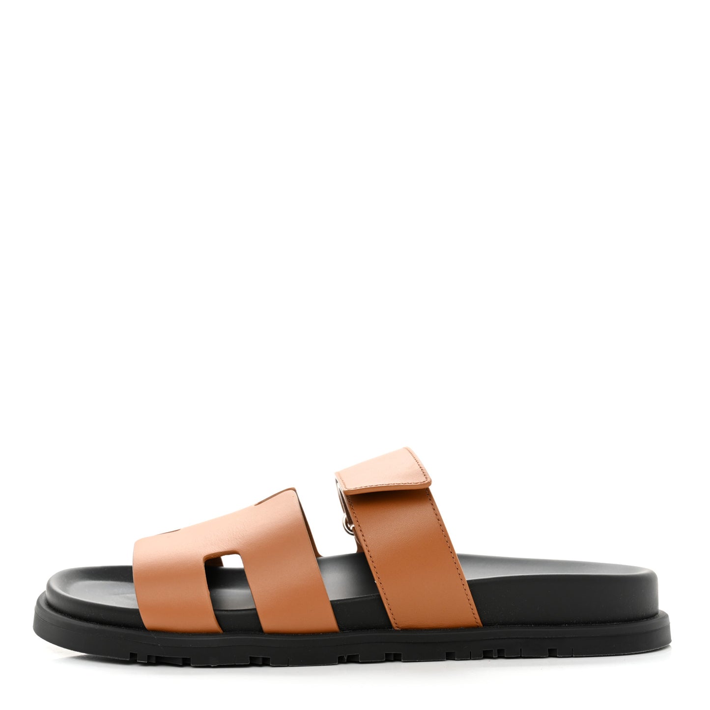 Calfskin Womens Chypre Sandals 40.5 Naturel