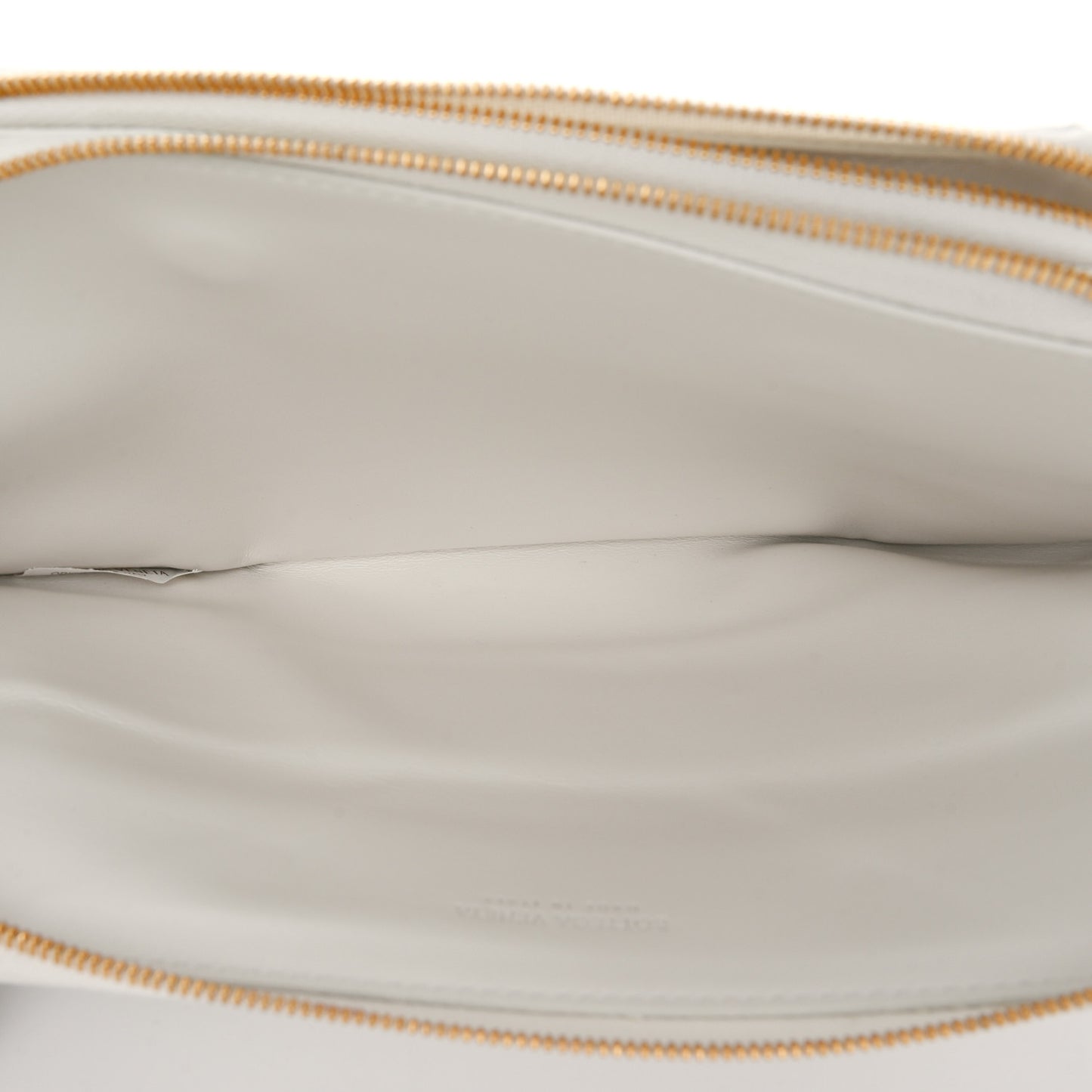 Nappa Maxi Intrecciato Hexagon Belt Bag White