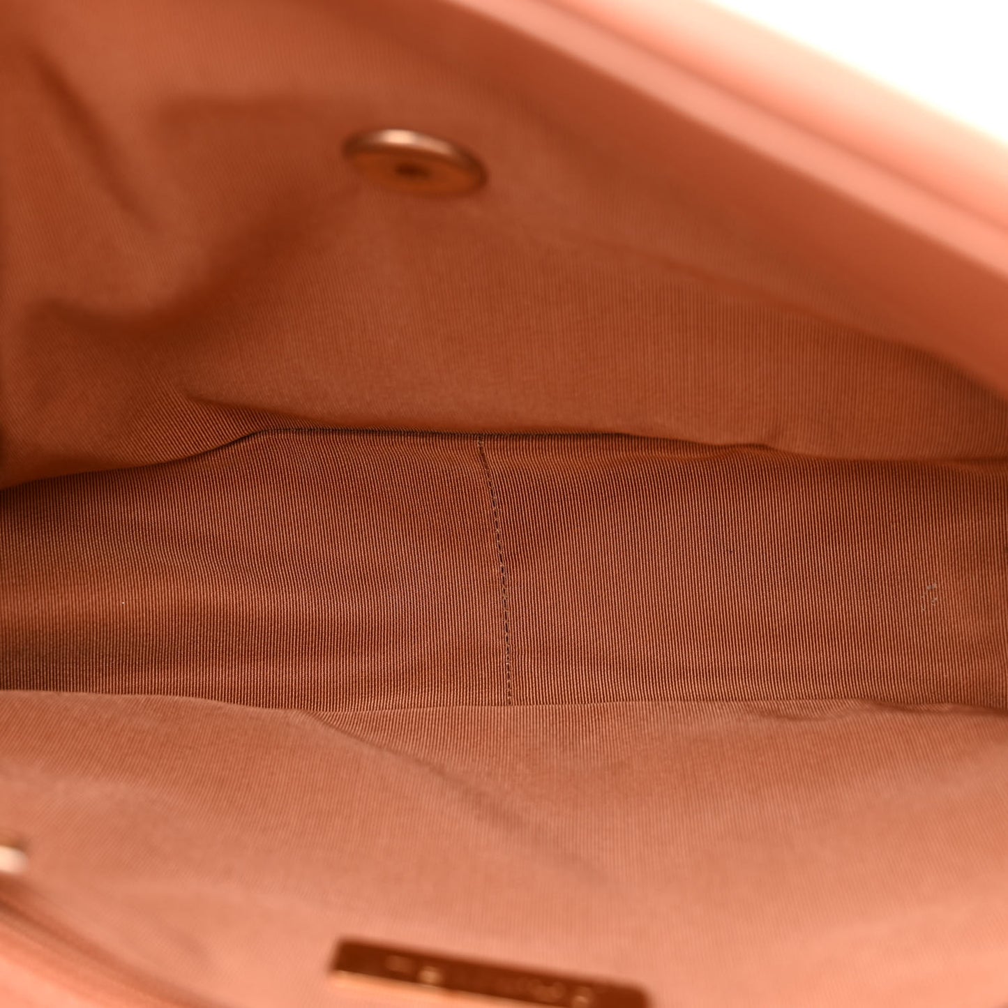 Lambskin Quilted Large Chanel 19 Flap Brown