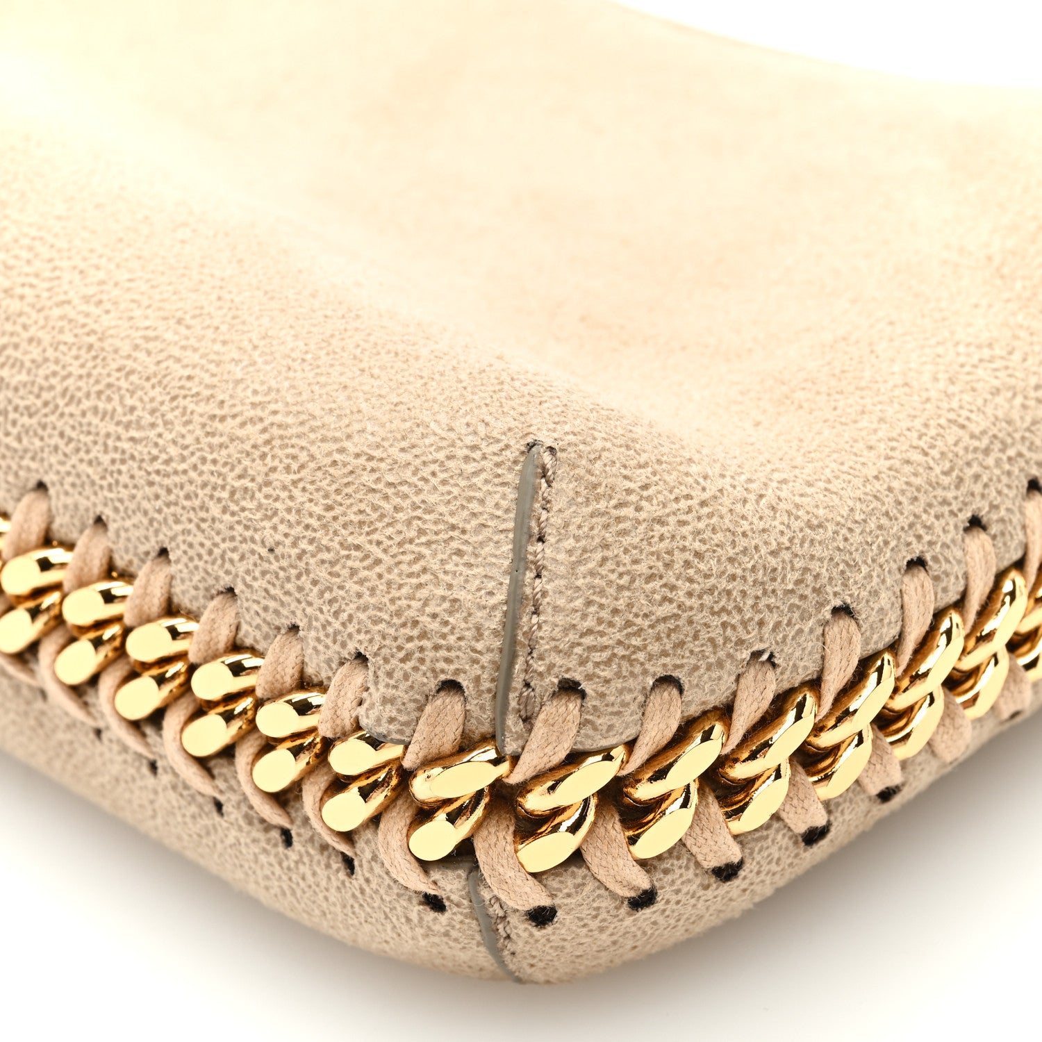 Stella McCartney Shaggy Deer Mini Chain Shoulder Bag Taupe 8 of 8