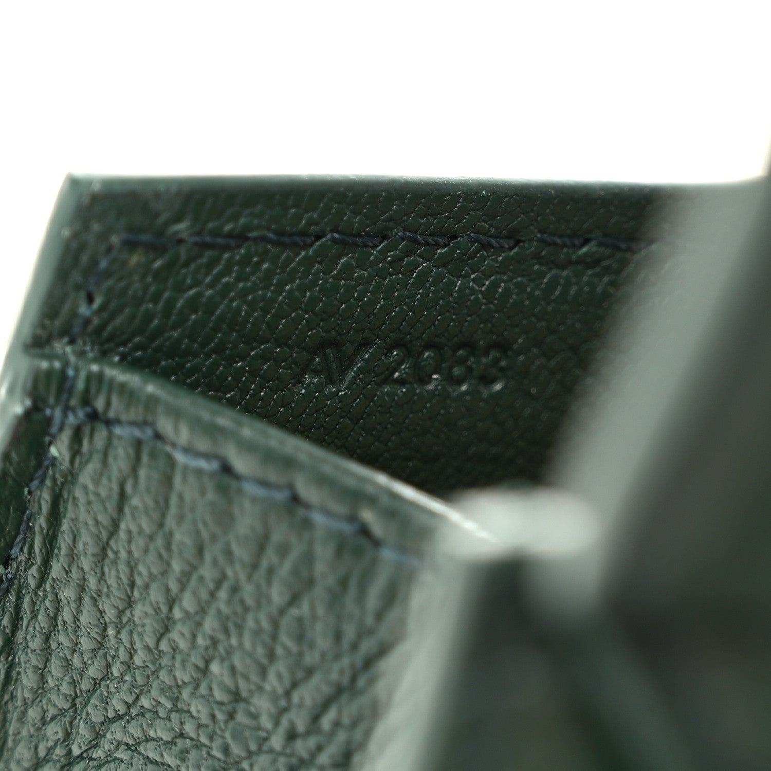 Jacquemus Calfskin Le Chiquito Moyen Dark Green 7 of 11