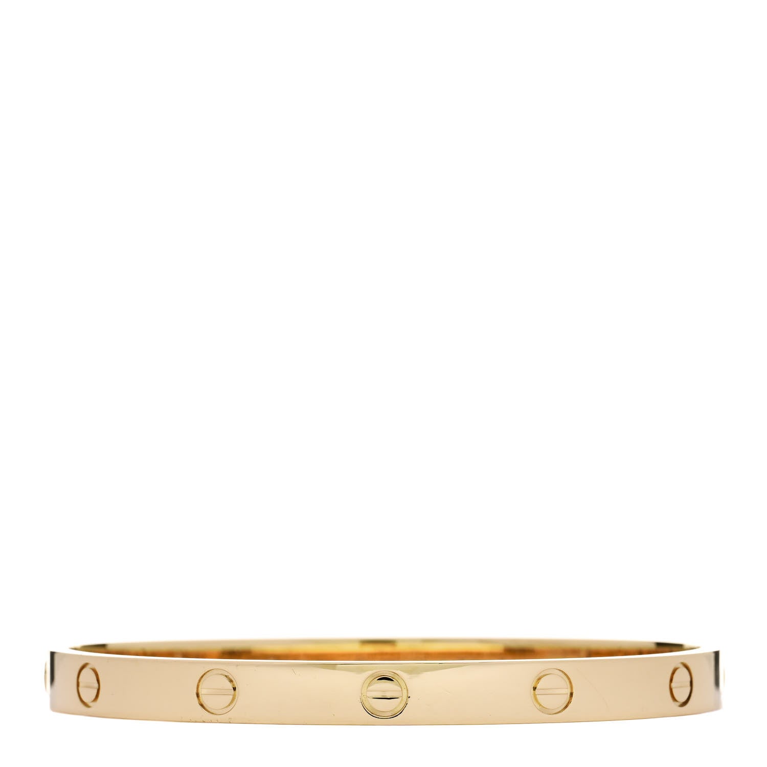 Cartier 18K Yellow Gold LOVE Bracelet 19 1 of 9