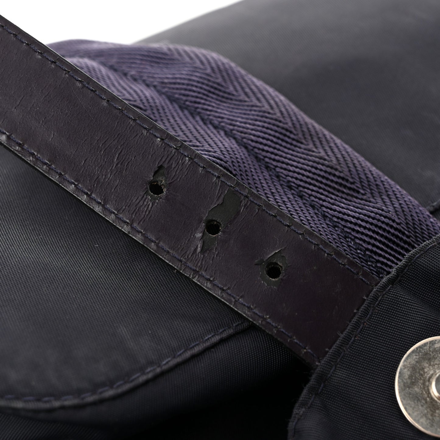 Tessuto Nylon Saffiano Medium Backpack Purple