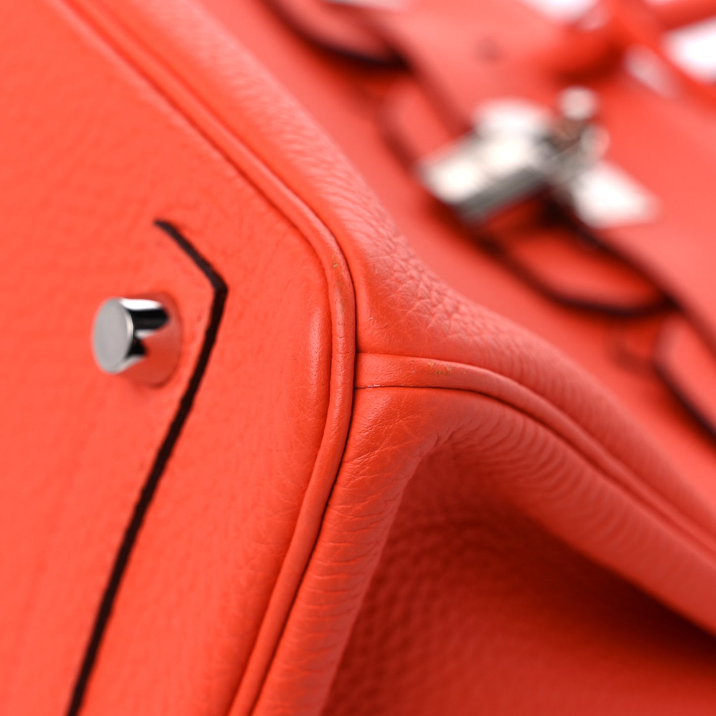 Togo Birkin 30 Orange Poppy