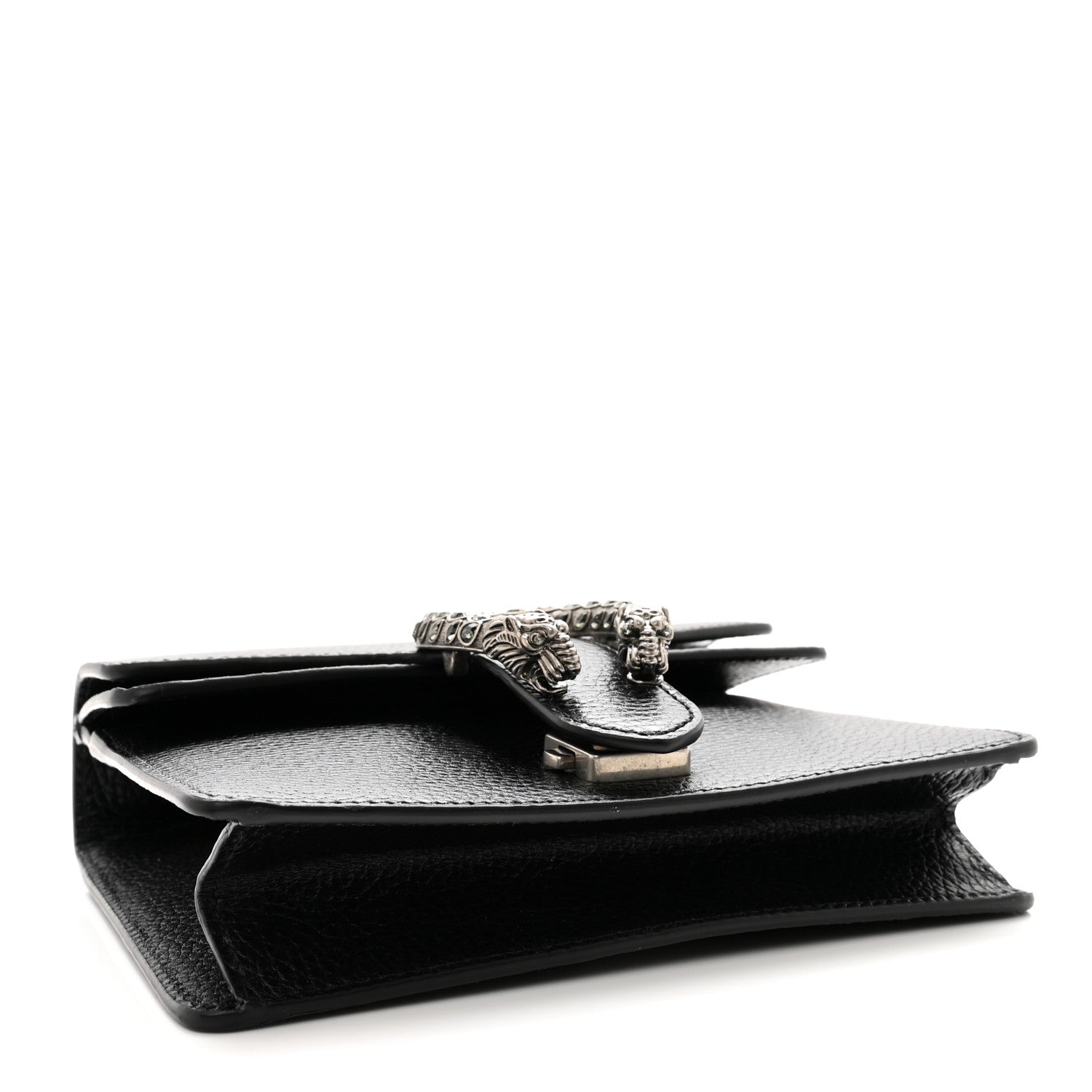 Gucci Calfskin Mini Dionysus Shoulder Bag Black 4 of 12