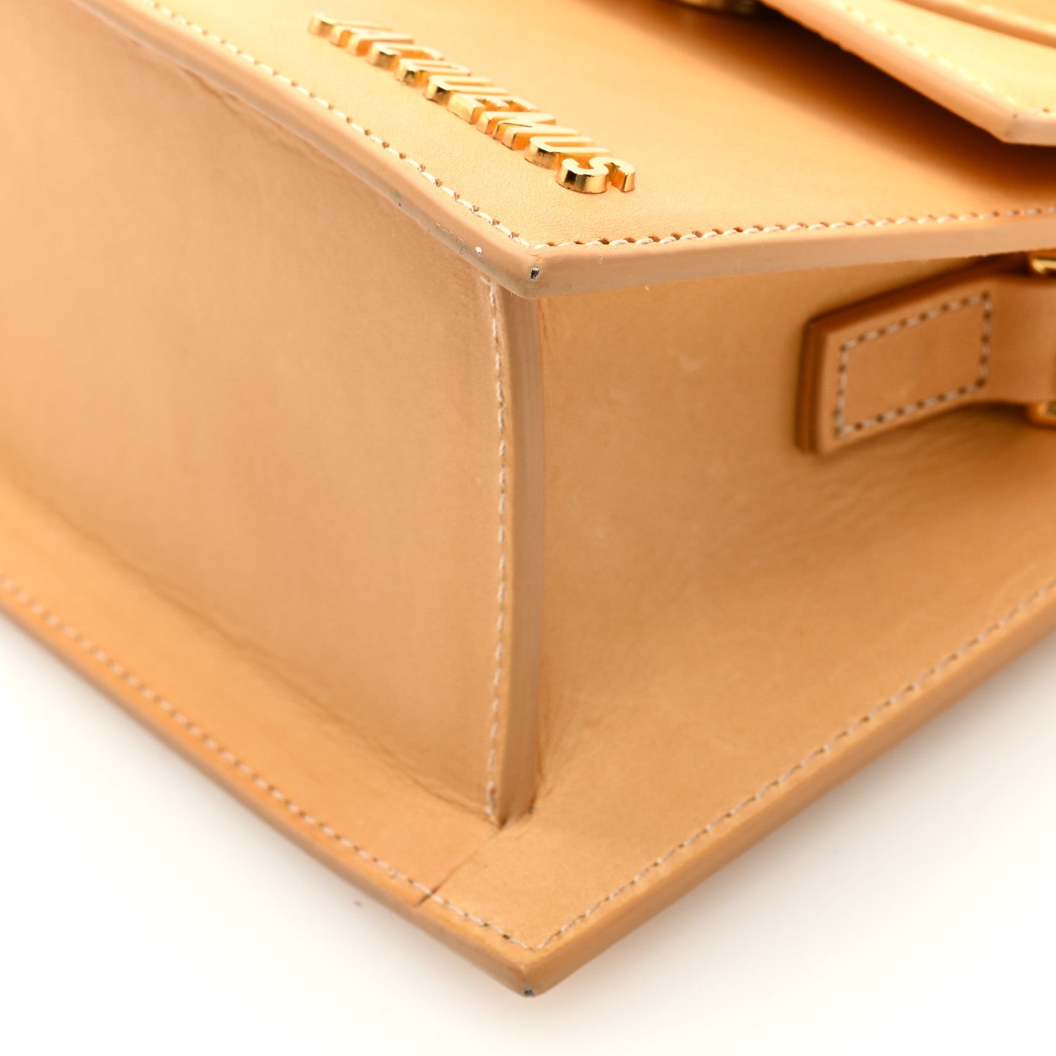 Jacquemus Calfskin Le Chiquito Moyen Light Brown 8 of 12