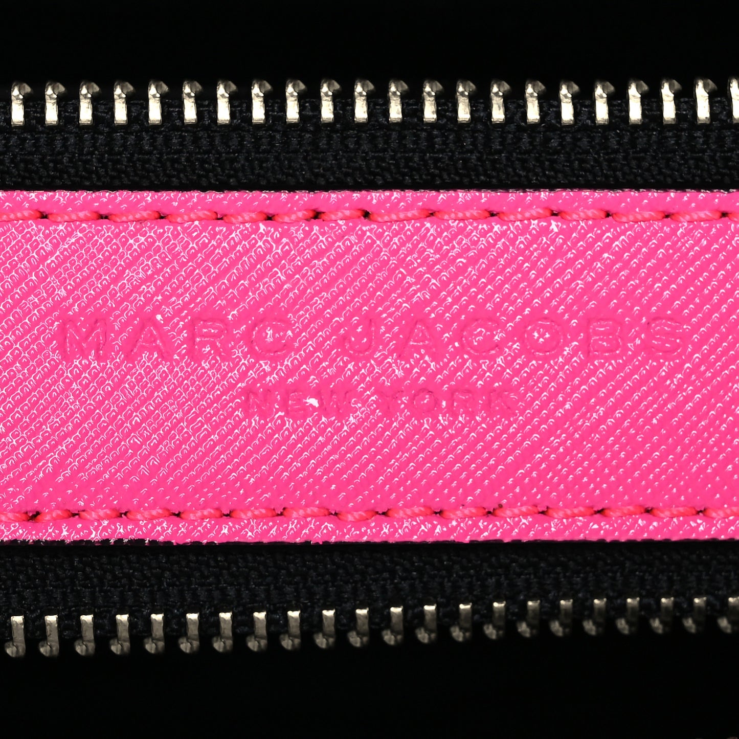 Saffiano Small Snapshot Camera Bag Bright Pink