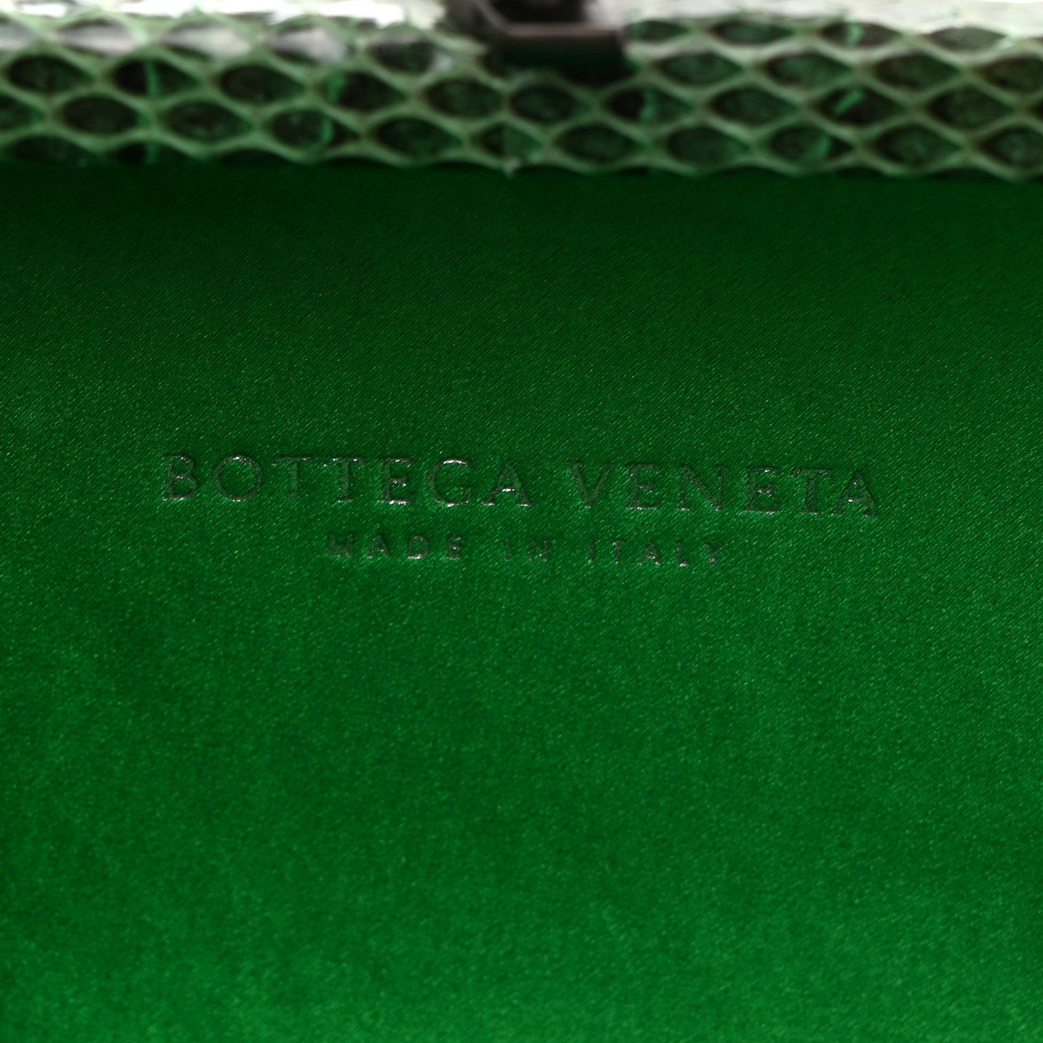 Bottega Veneta Satin Intreccio Impero Ayers Knot Clutch 6 of 7
