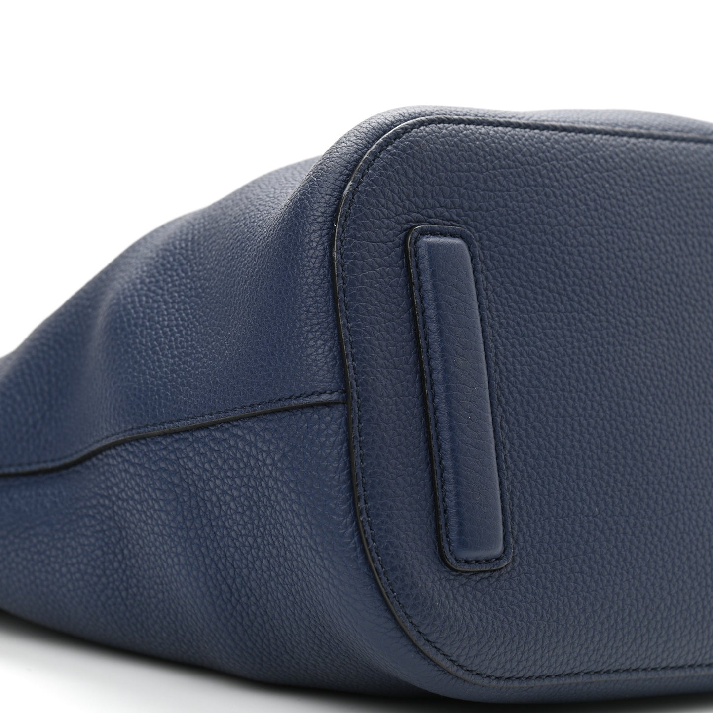 Soft Grained Calfskin Small Jackie Bucket Bag Classic Blue Marine