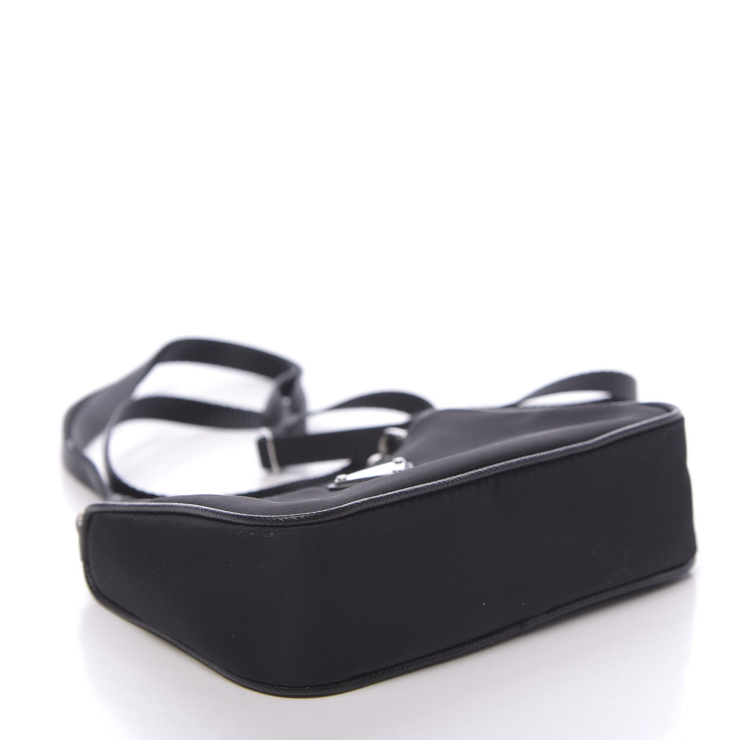 Tessuto Nylon Mini Re-Edition 2000 Shoulder Bag Black