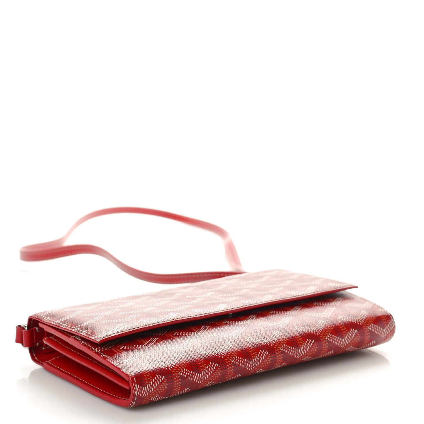 Goyardine Varenne Continental Wallet Red