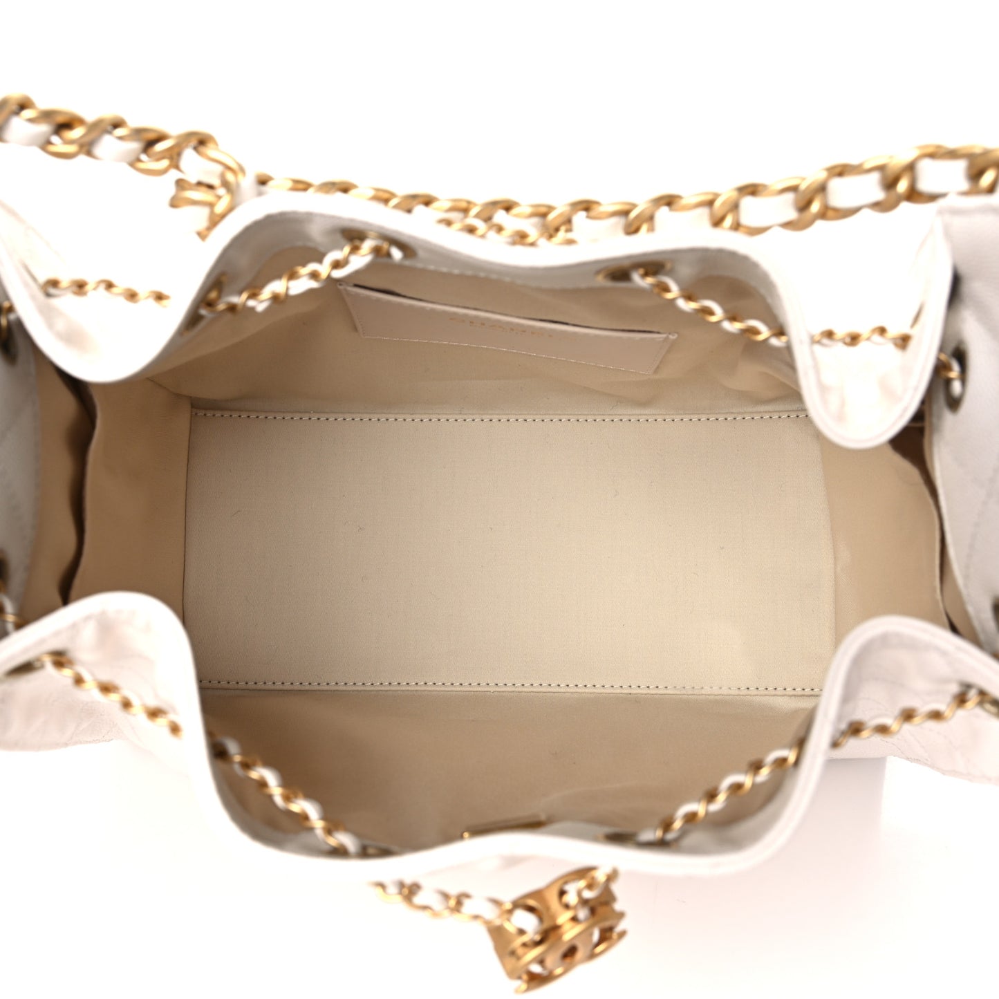 Caviar Quilted Small Chanel 25 Handbag White