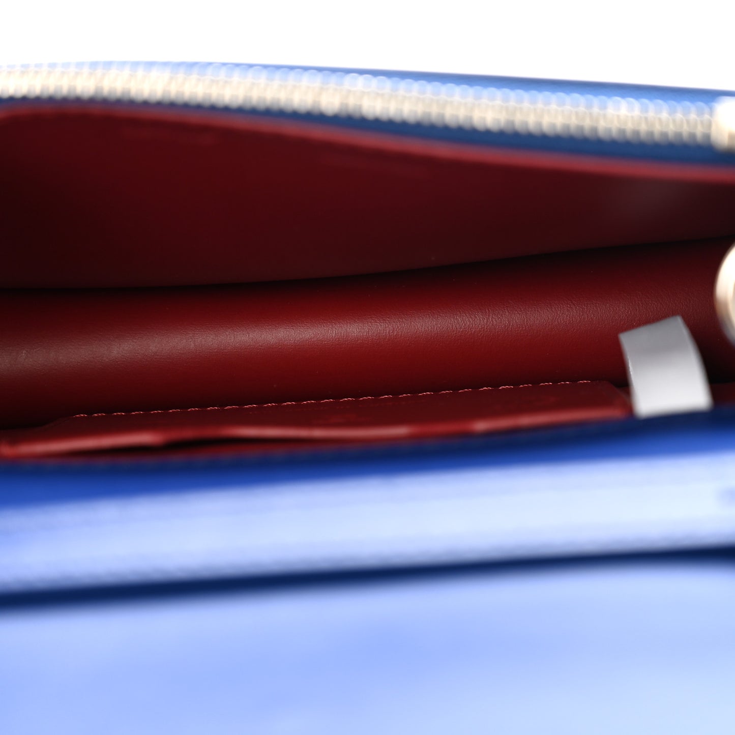 Calfskin Jitney 0.5 Crossbody Bag Blue