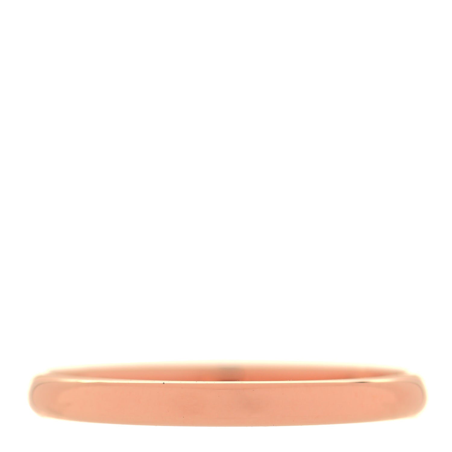 Tiffany 18K Rose Gold 2mm Classic Wedding Band Ring 54 7 1 of 4