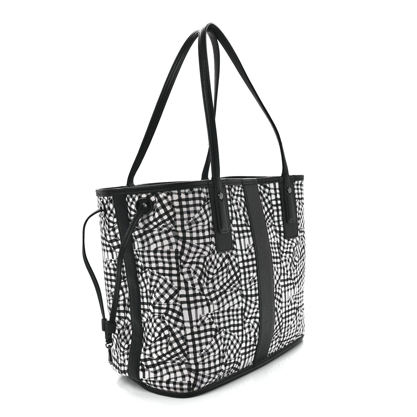 Visetos Medium Liz Reversible Shopper Tote Black