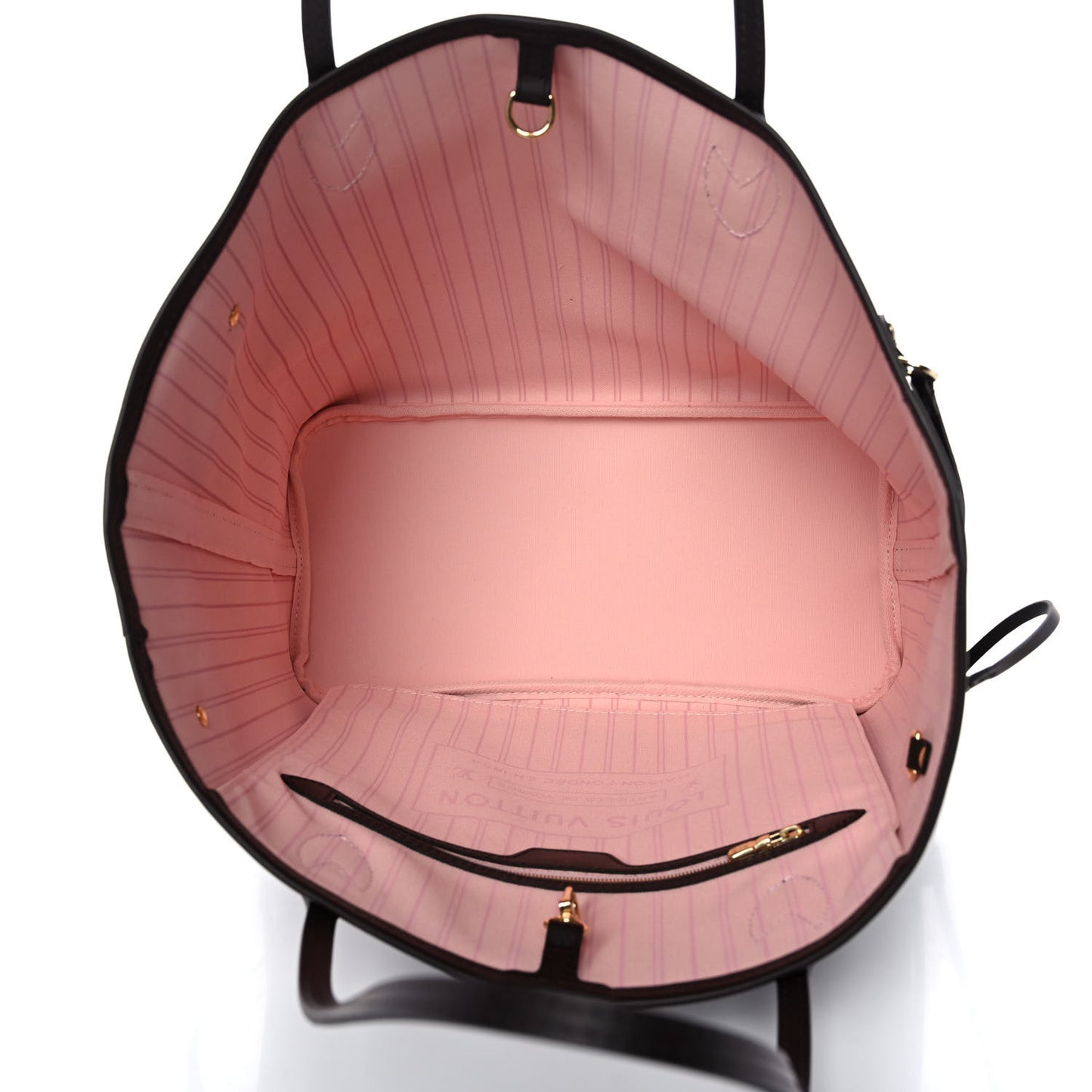 Damier Ebene Neo Neverfull MM Rose Ballerine