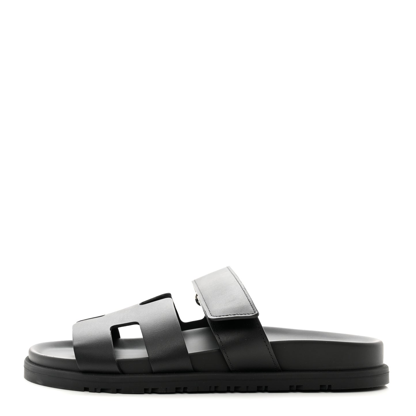 Calfskin Womens Chypre Sandals 37 Black