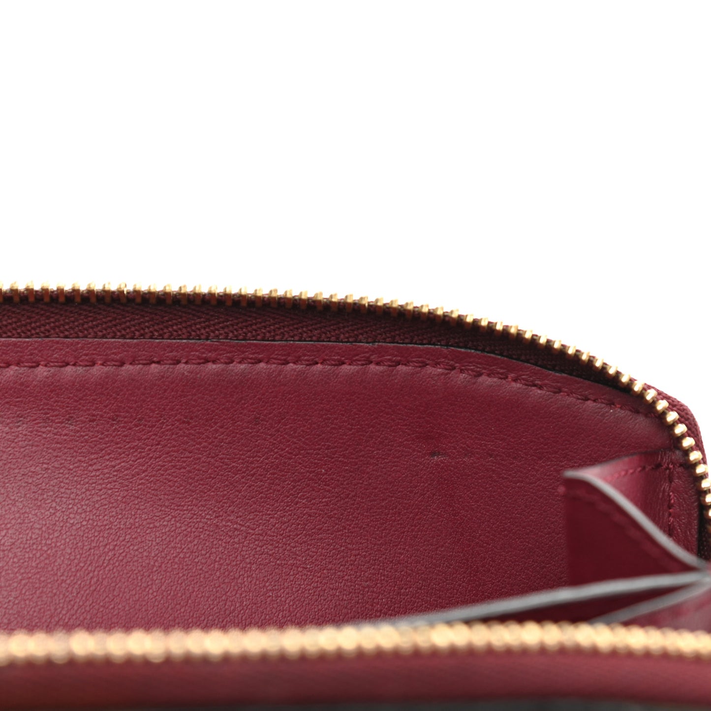 Calfskin Alvington Continental Wallet Peony Rose
