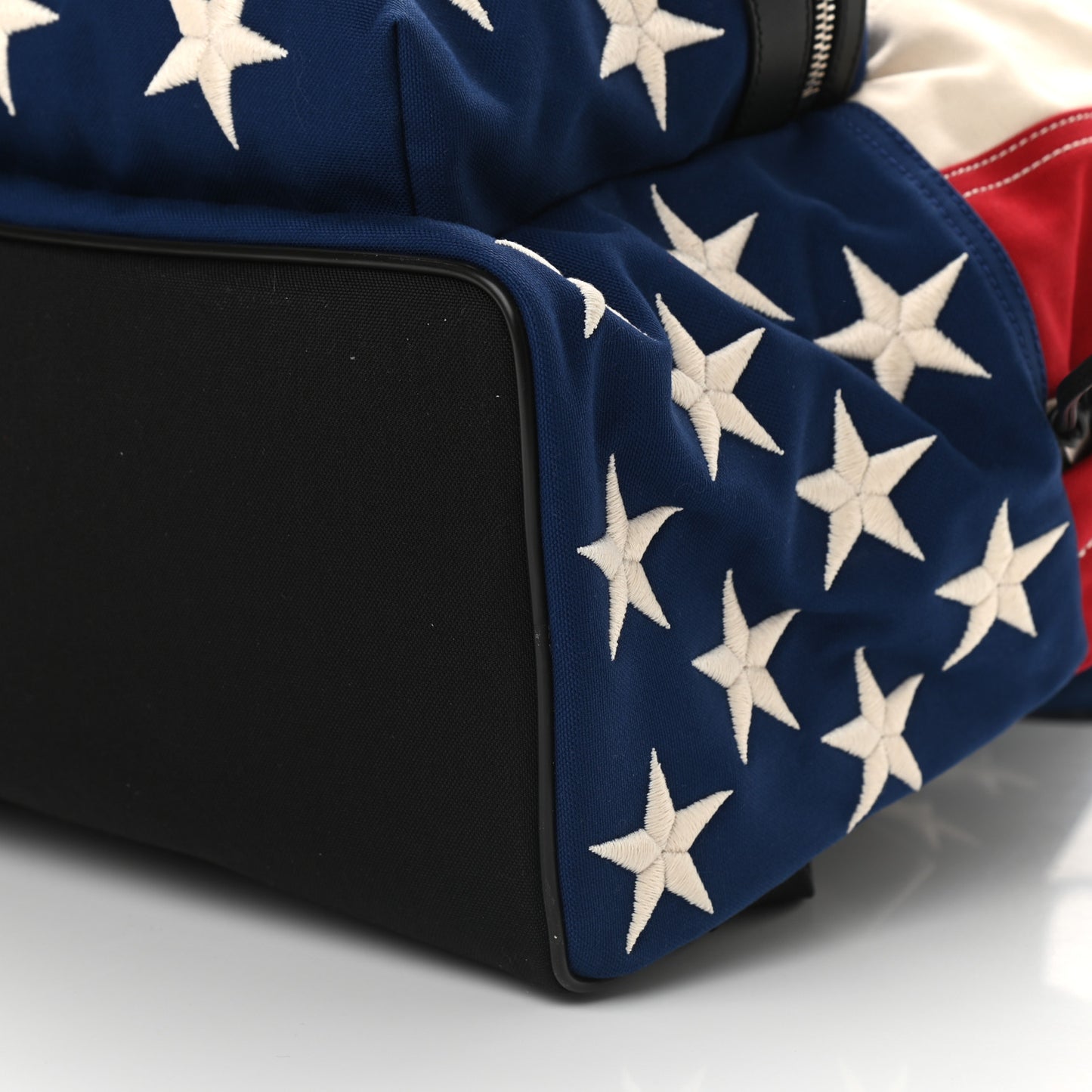 Canvas American Flag Backpack Red White Blue