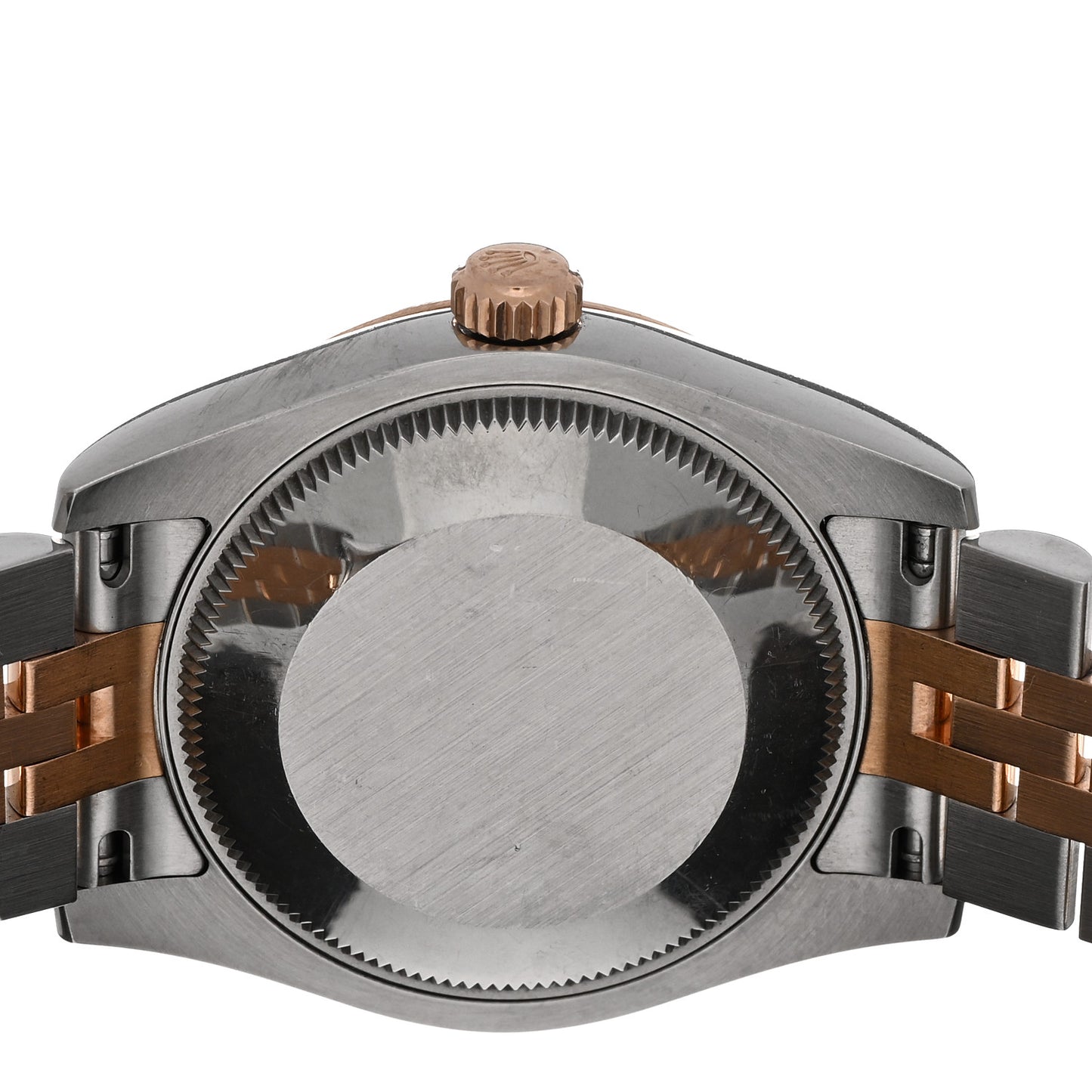 Stainless Steel 18K Everose Gold Diamond 31mm Oyster Perpetual Datejust Watch Black 178271