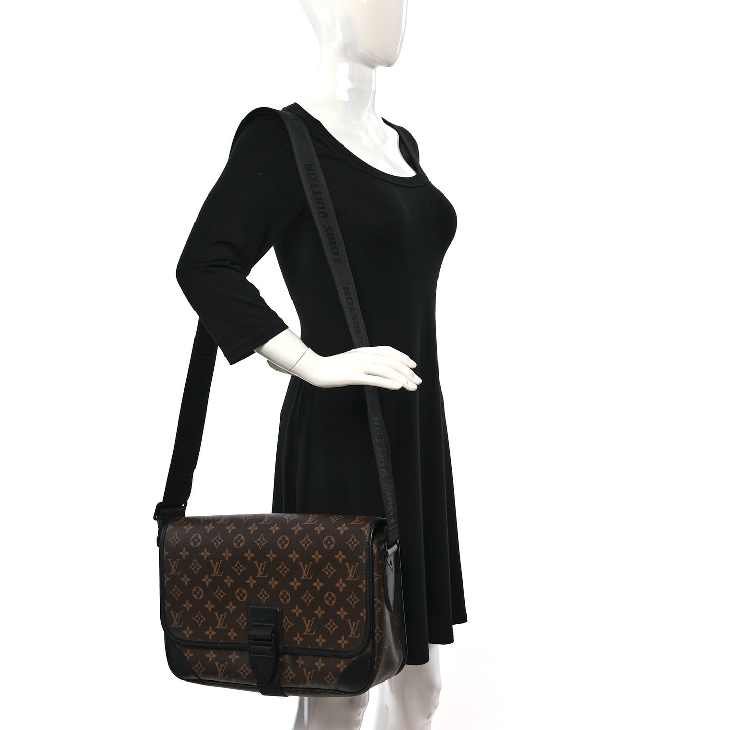 Monogram Macassar Archy Messenger GM