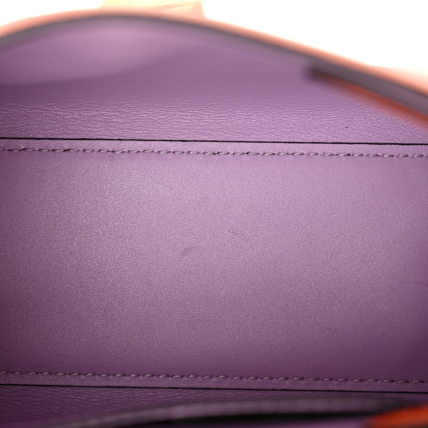 Grained Calfskin Small La Medusa Bag Orange