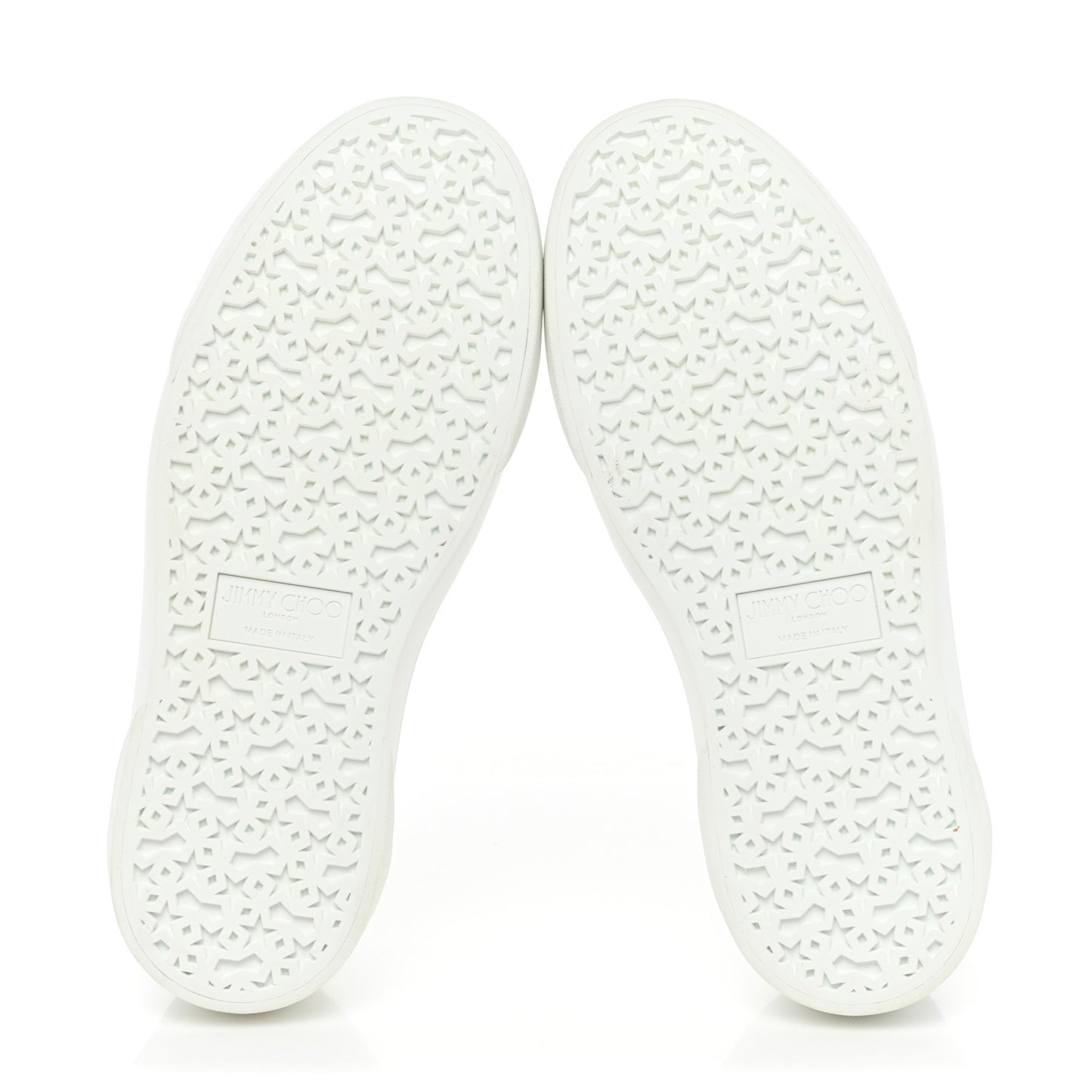 Suede Calfskin VBC Lace Up Sneakers 37 White Natural